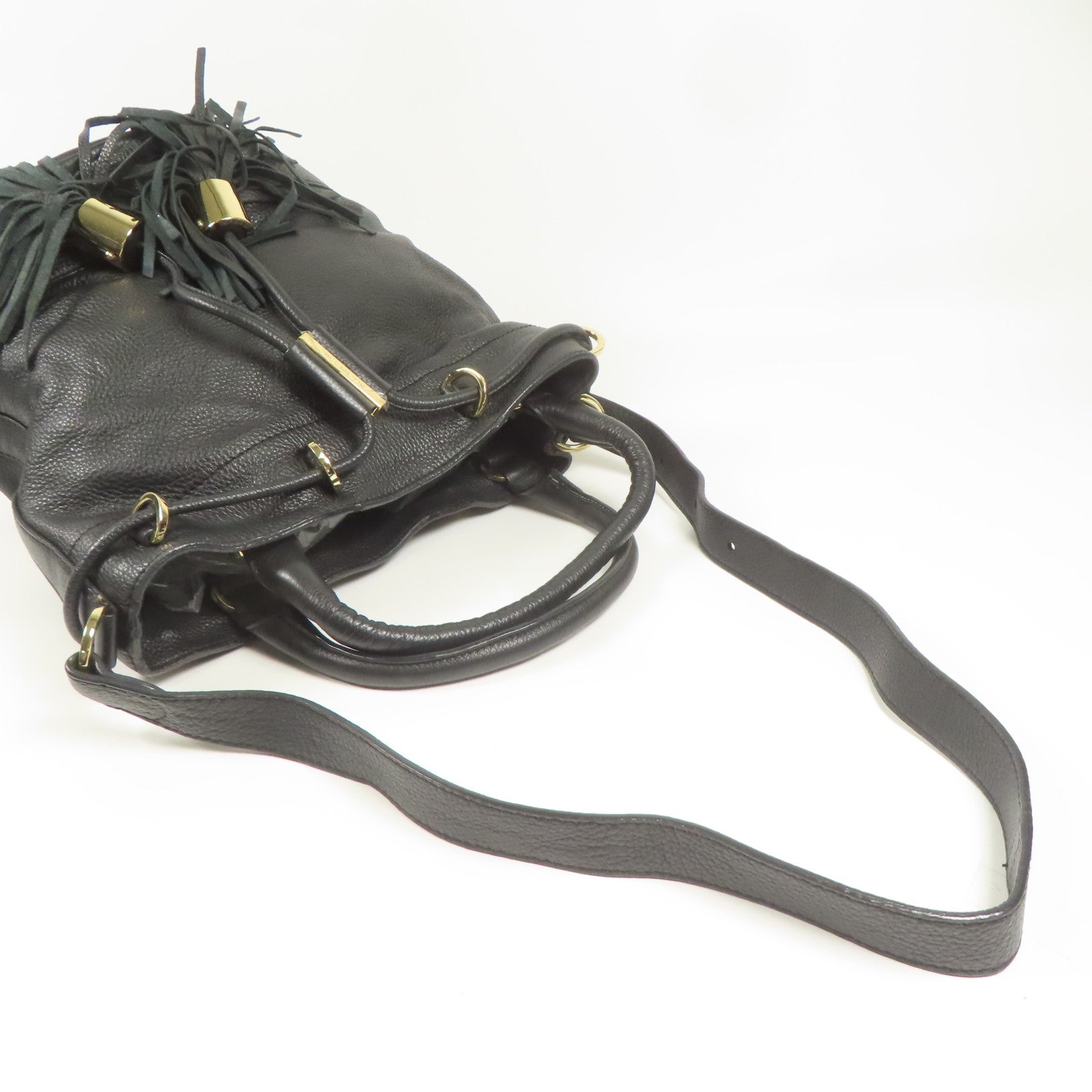 SEE BY CHLOE 牛皮皮革Shoulder Bag金扣肩背袋