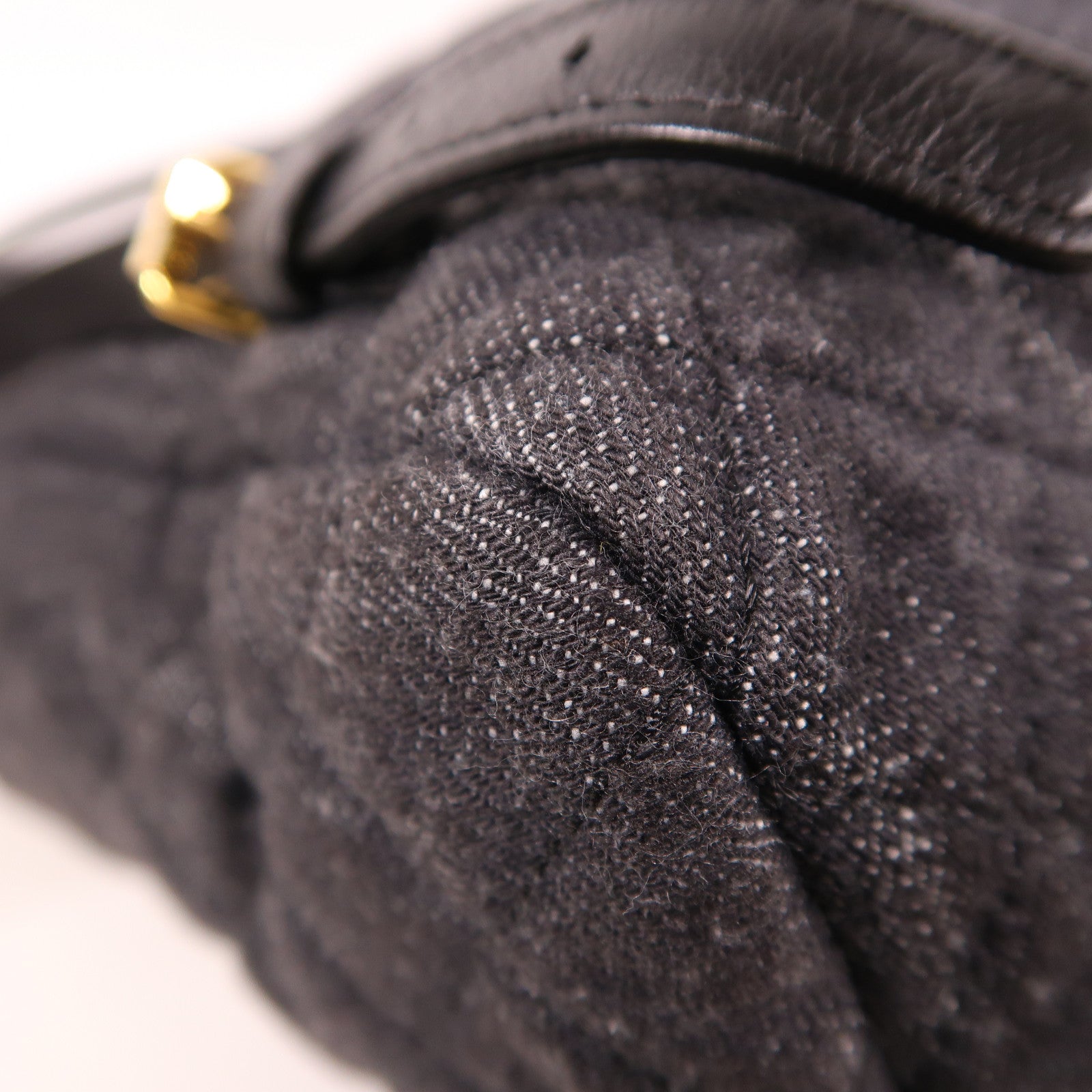 CHANEL 帆布Backpack金扣背包