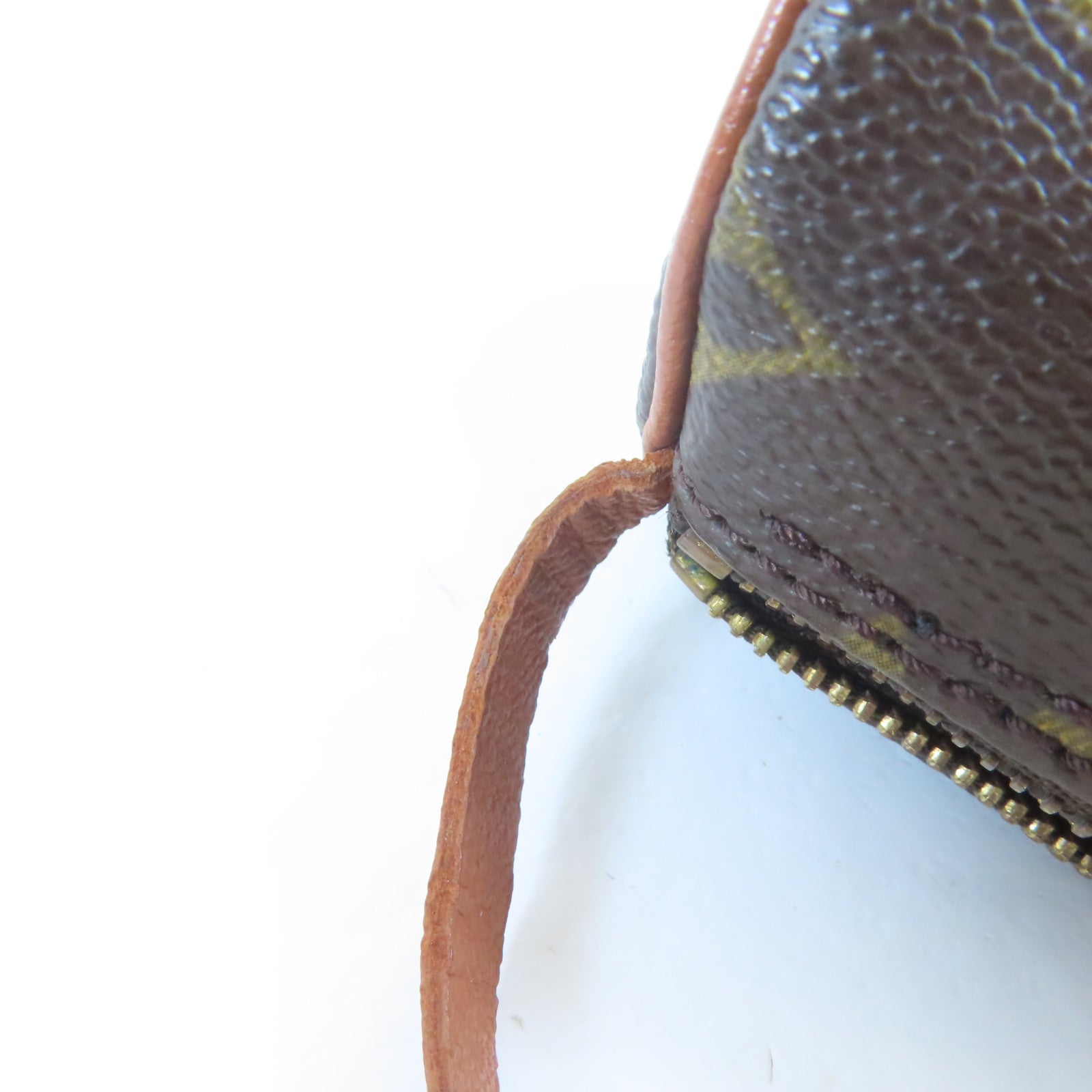 LOUIS VUITTON 【激減優惠】Monogram Papillon 30金扣手挽袋啡色