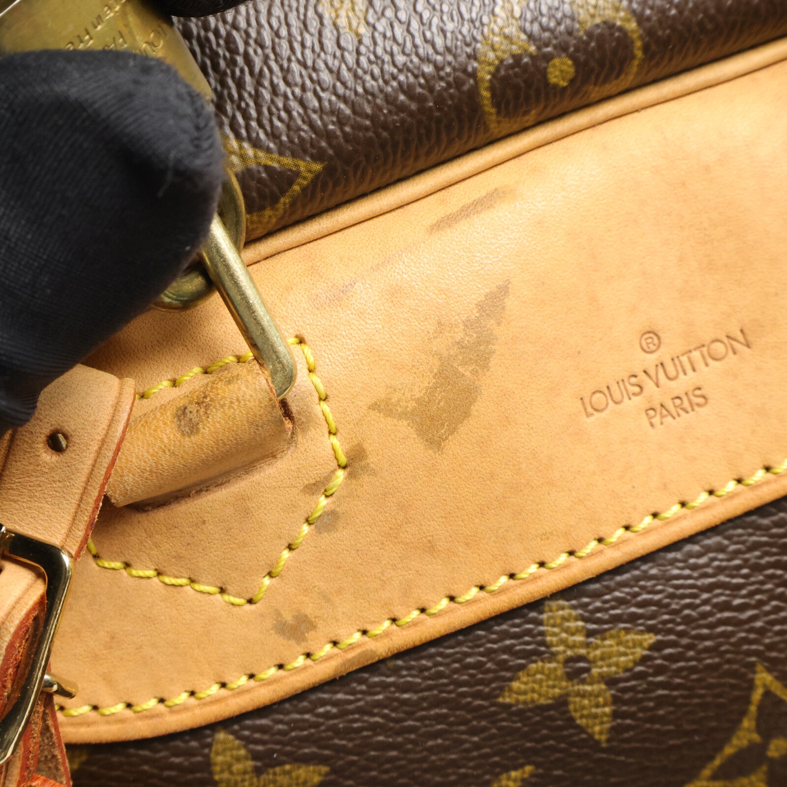 LOUIS VUITTON Monogram Deauville手挽袋