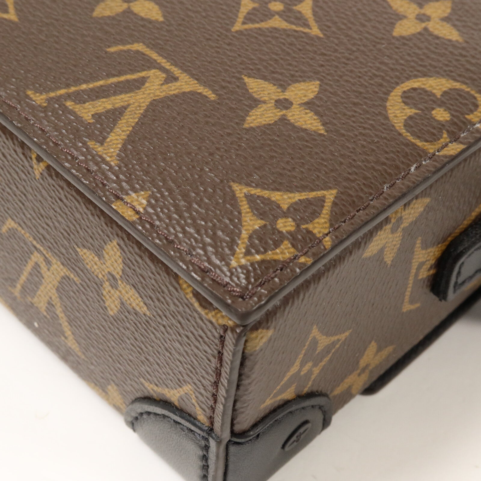 LOUIS VUITTON Monogram Macassar Steamer肩背袋