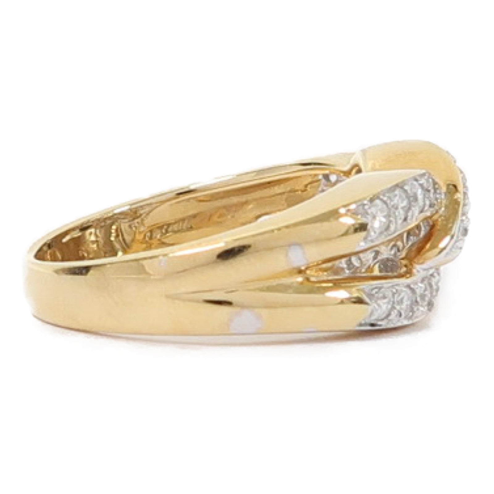 JEWELRY 【激減優惠】14K黃金Diamond Ring戒指US#3.5