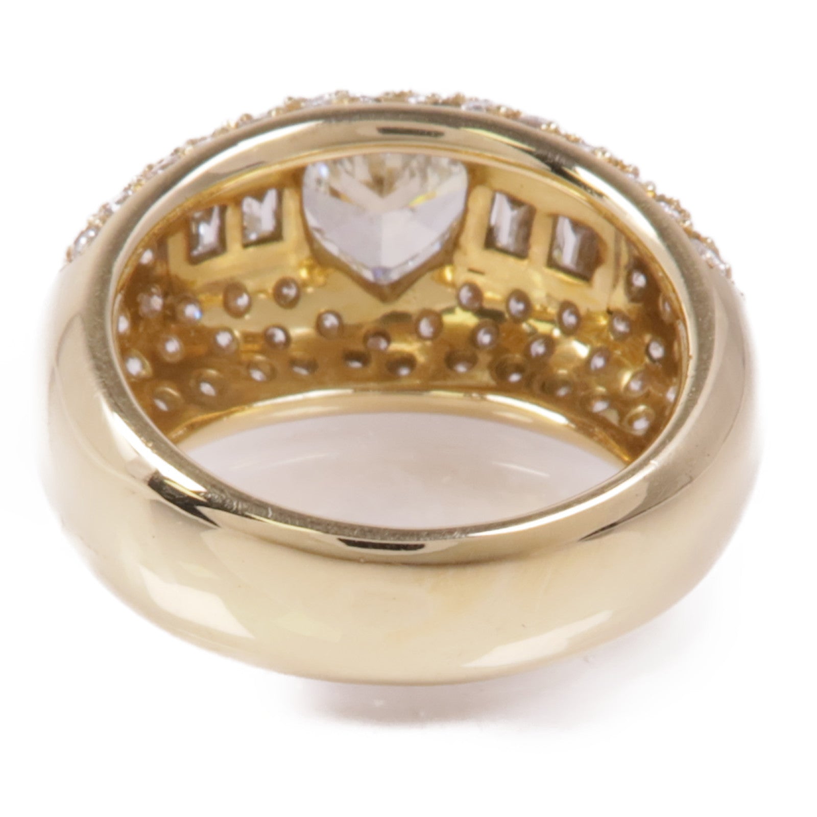 JEWELRY Diamond Ring 18K Yellow Gold US#6.25