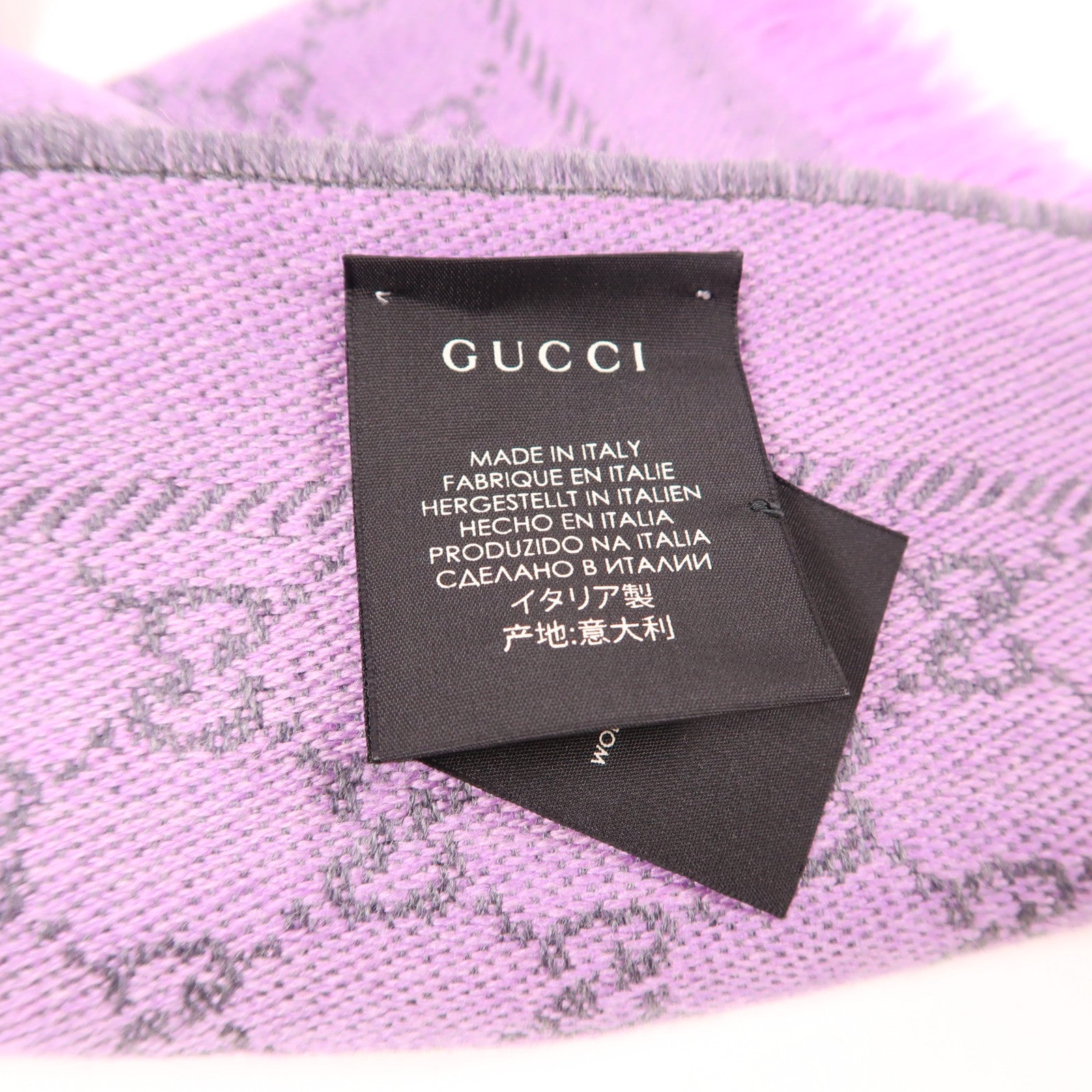GUCCI 【激減優惠】羊絨Scarf頸巾