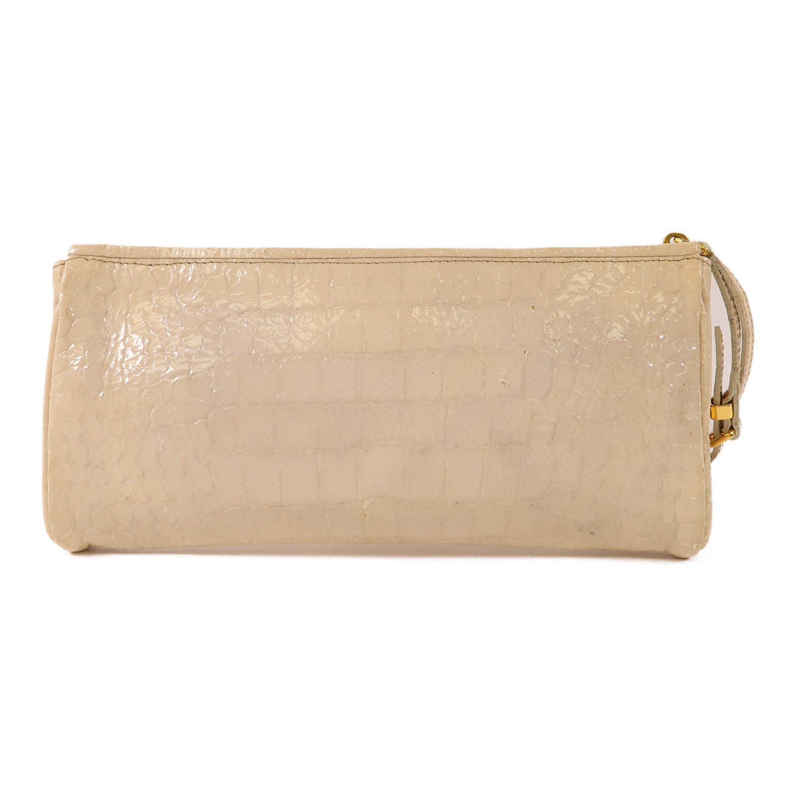 Miu Miu 牛皮皮革Hand Bag金扣手拿包