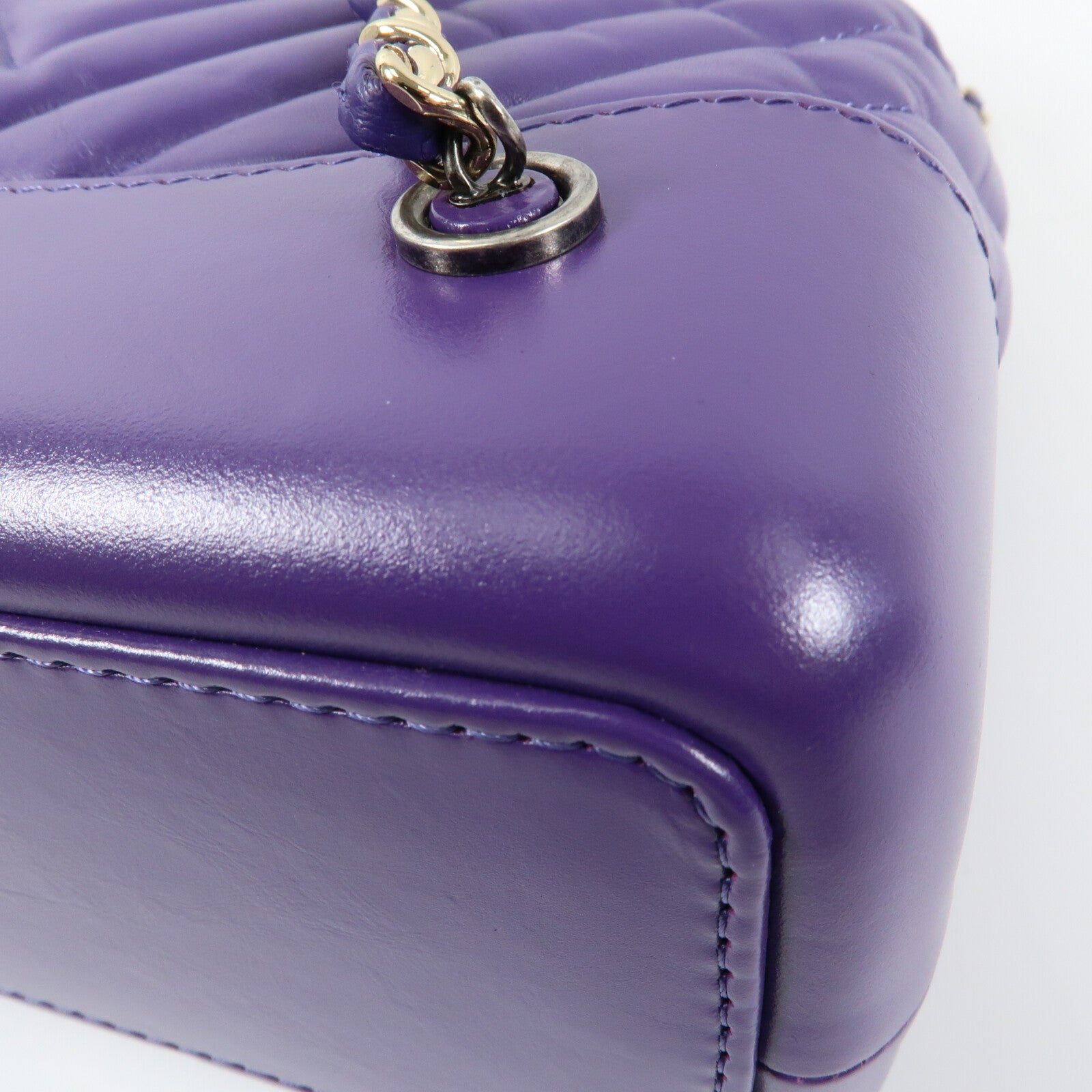 CHANEL 牛皮皮革Gabrielle Backpack鏈帶背包