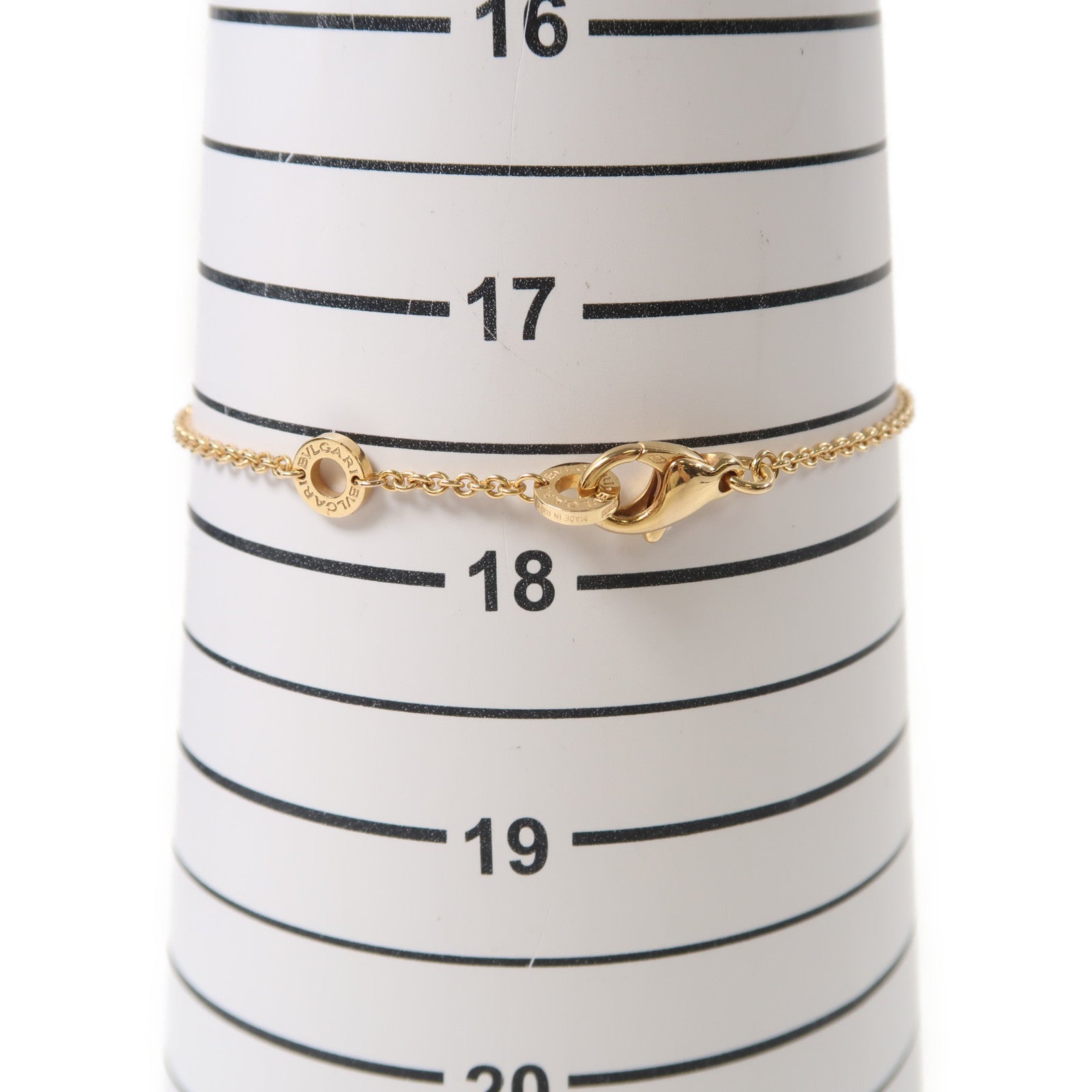 BVLGARI 18K黃金B.zero1 Bracelet手鏈金色