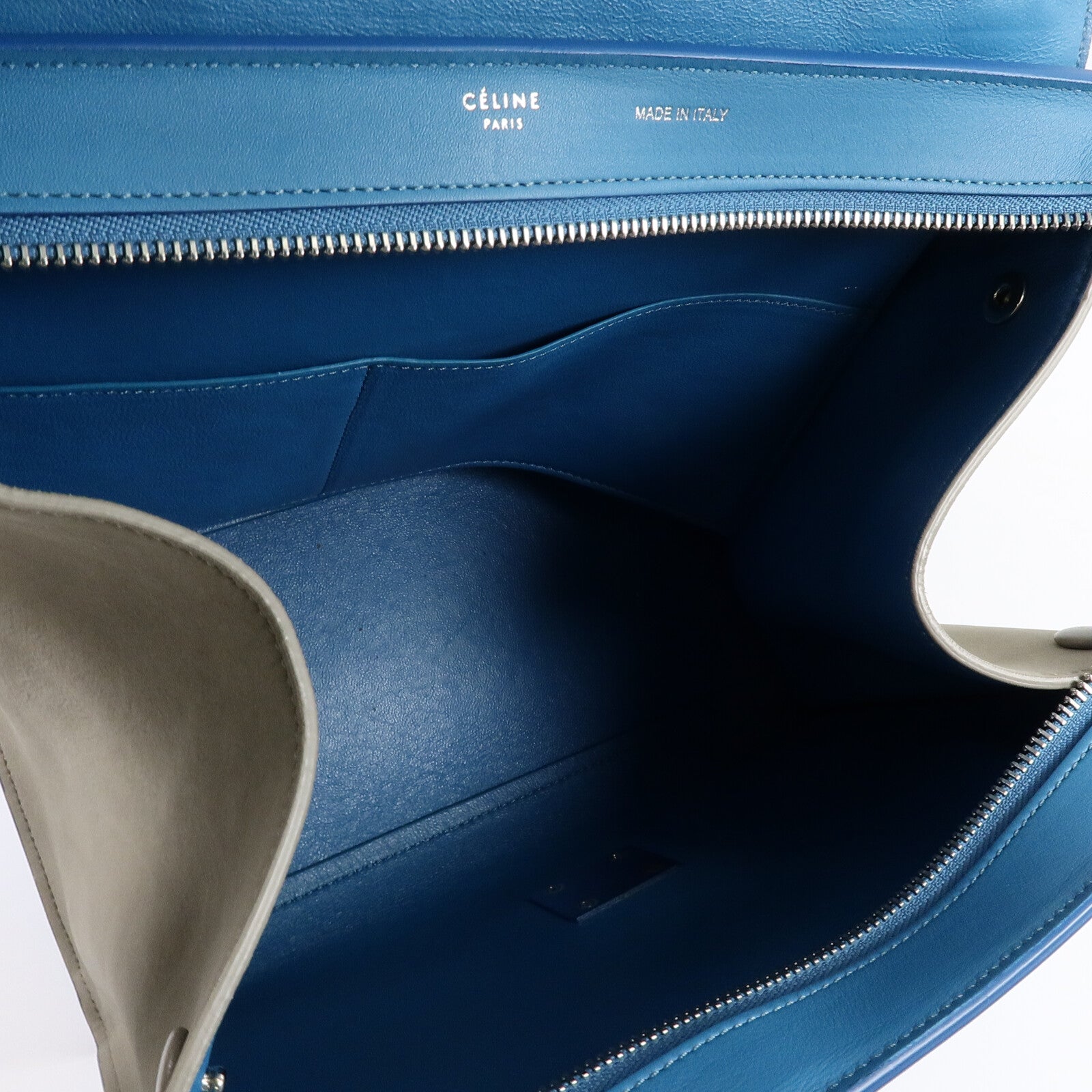 CELINE 牛皮皮革Trapeze手挽肩背兩用袋