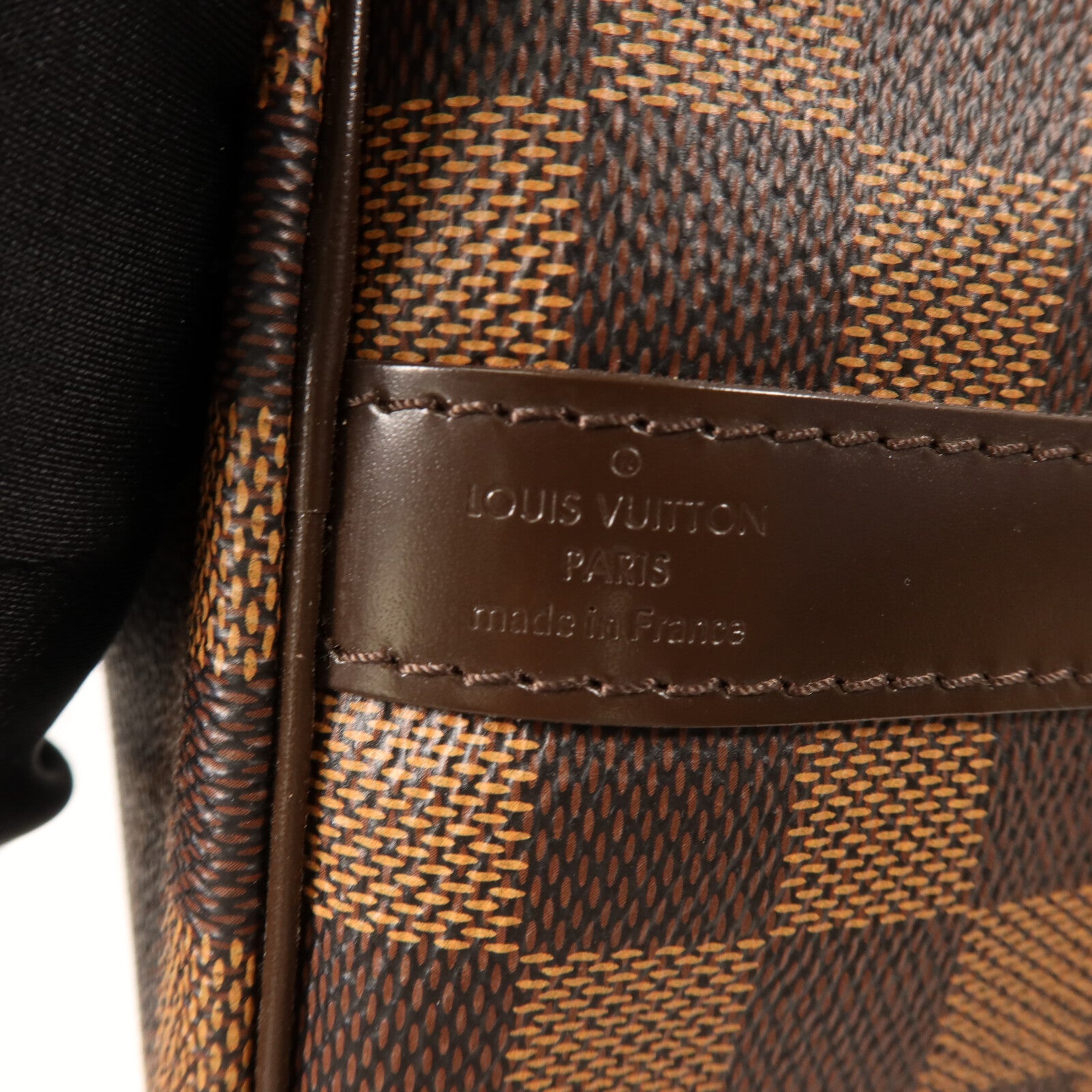 LOUIS VUITTON Damier Speedy Bandouliere 30手挽肩背兩用袋