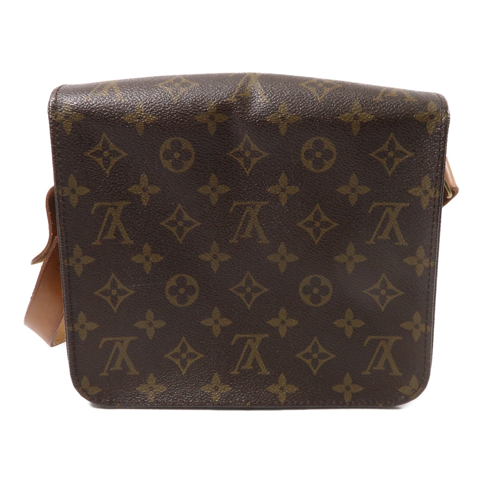 LOUIS VUITTON Monogram Cartouchiere MM肩背袋