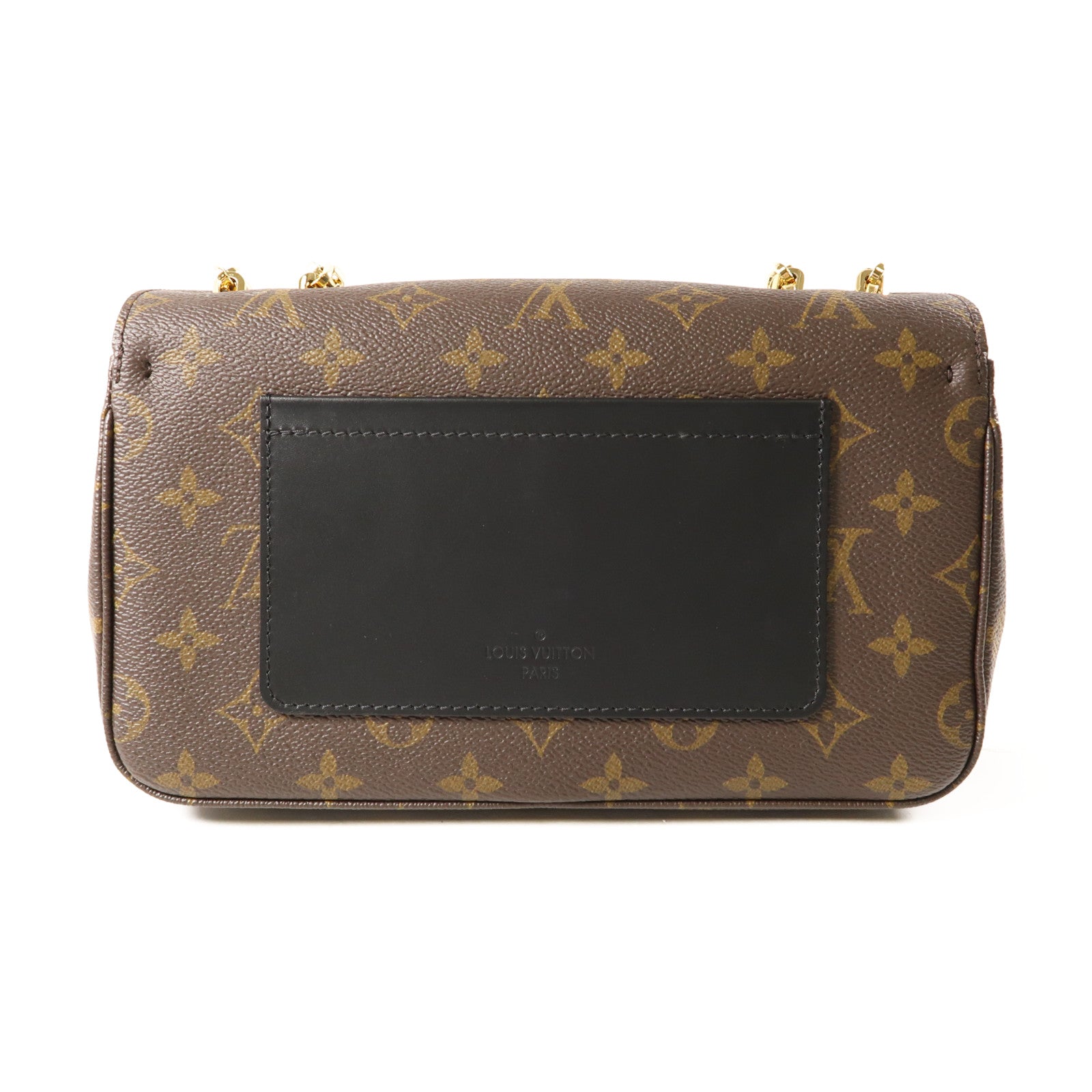 LOUIS VUITTON Monogram Marceau金扣肩背袋棕色