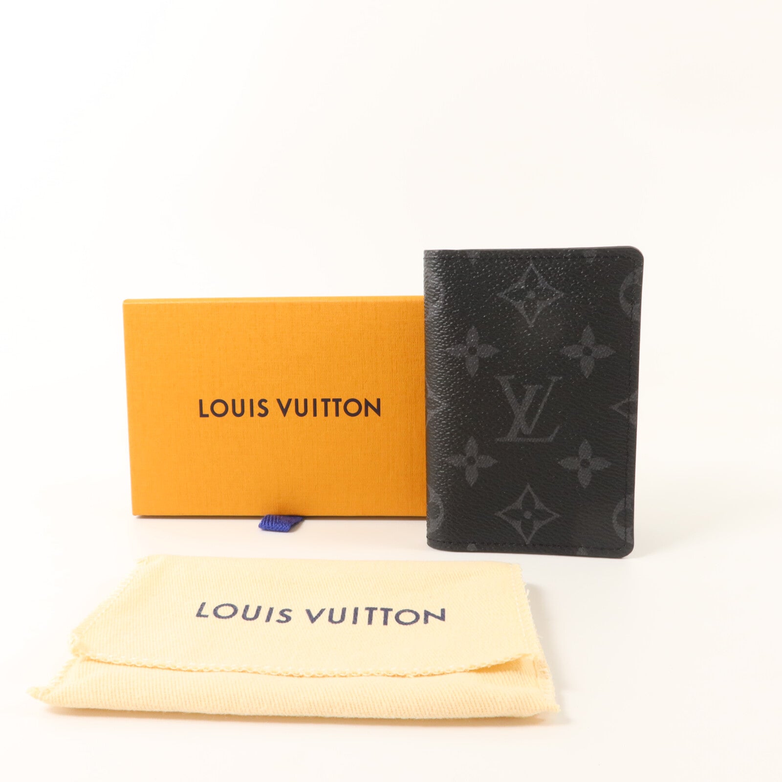 LOUIS VUITTON Monogram Eclipse Pocket Organizer卡片套