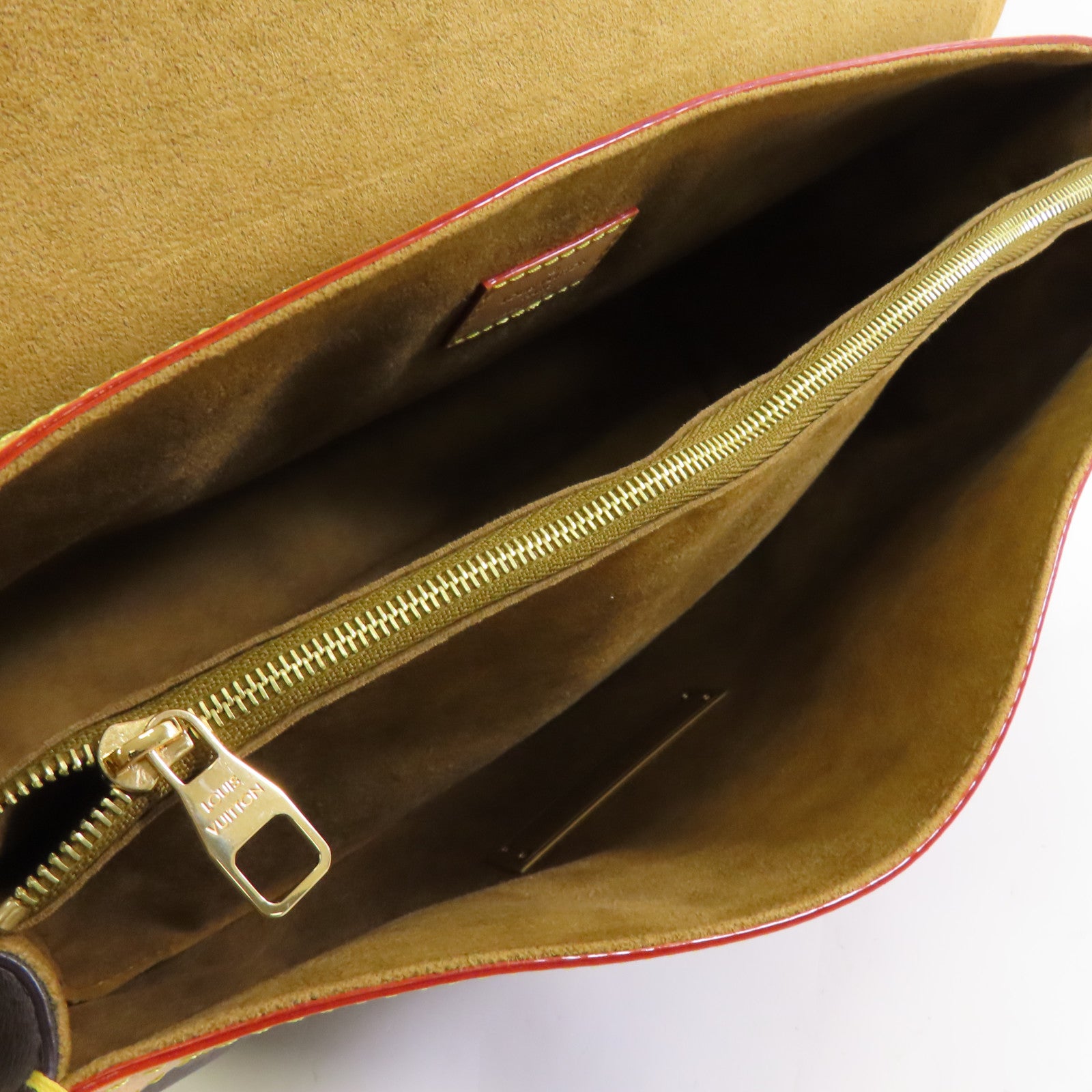 LOUIS VUITTON 【激減優惠】Monogram Dauphine Soft GM金扣手挽肩背兩用袋棕色