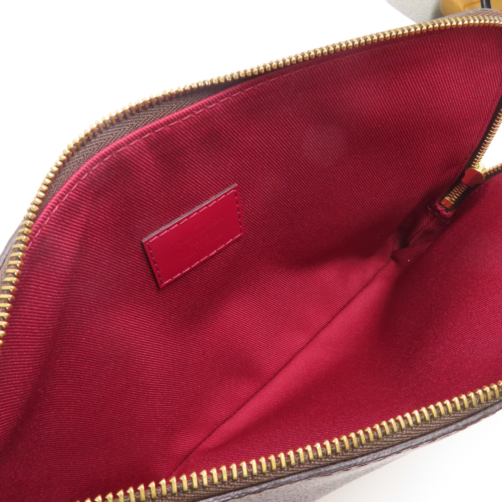 LOUIS VUITTON Monogram Etui Voyage PM手拿包棕色