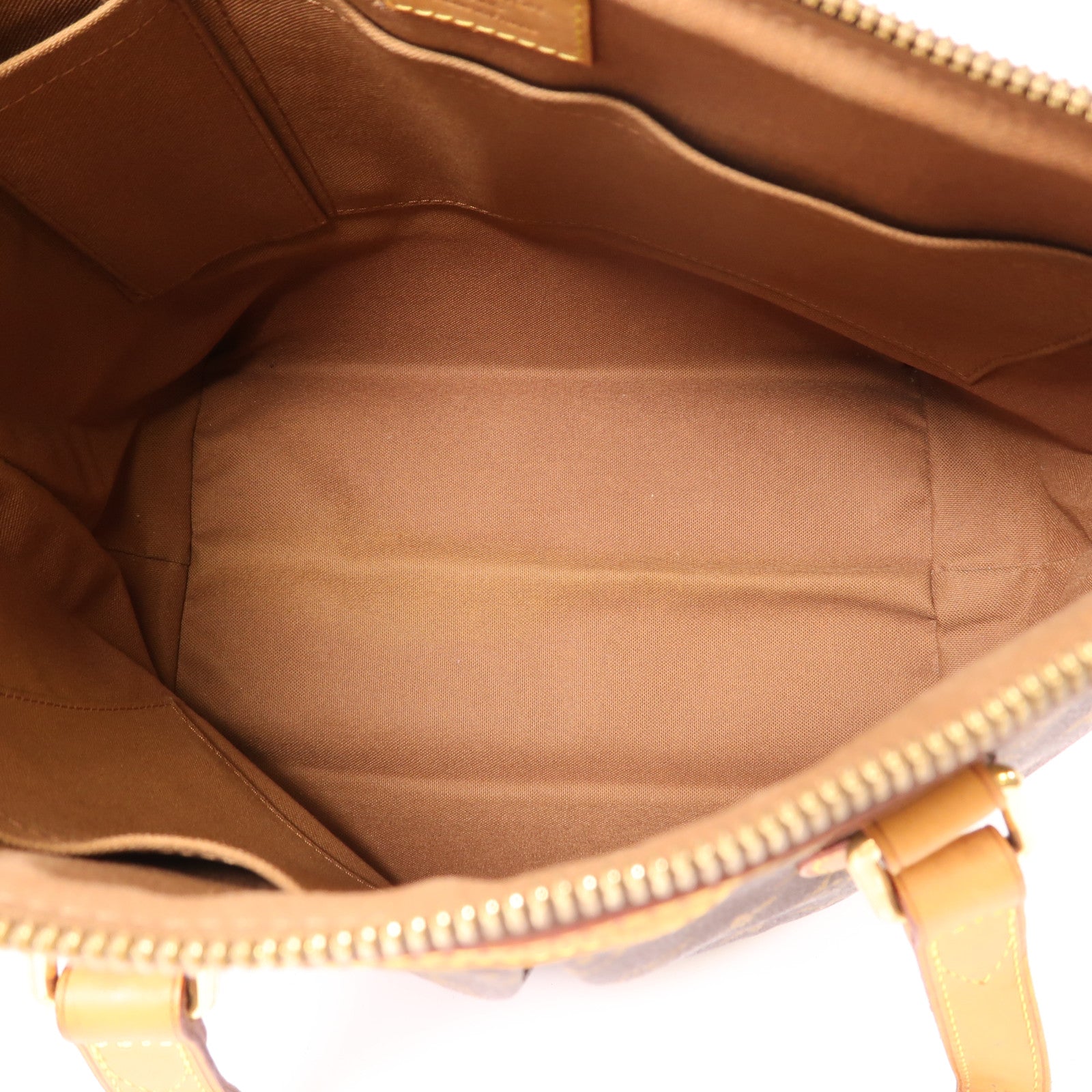 LOUIS VUITTON LV GHW Palermo PM 2 Way Shoulder Bag M40145 Monogram Brown