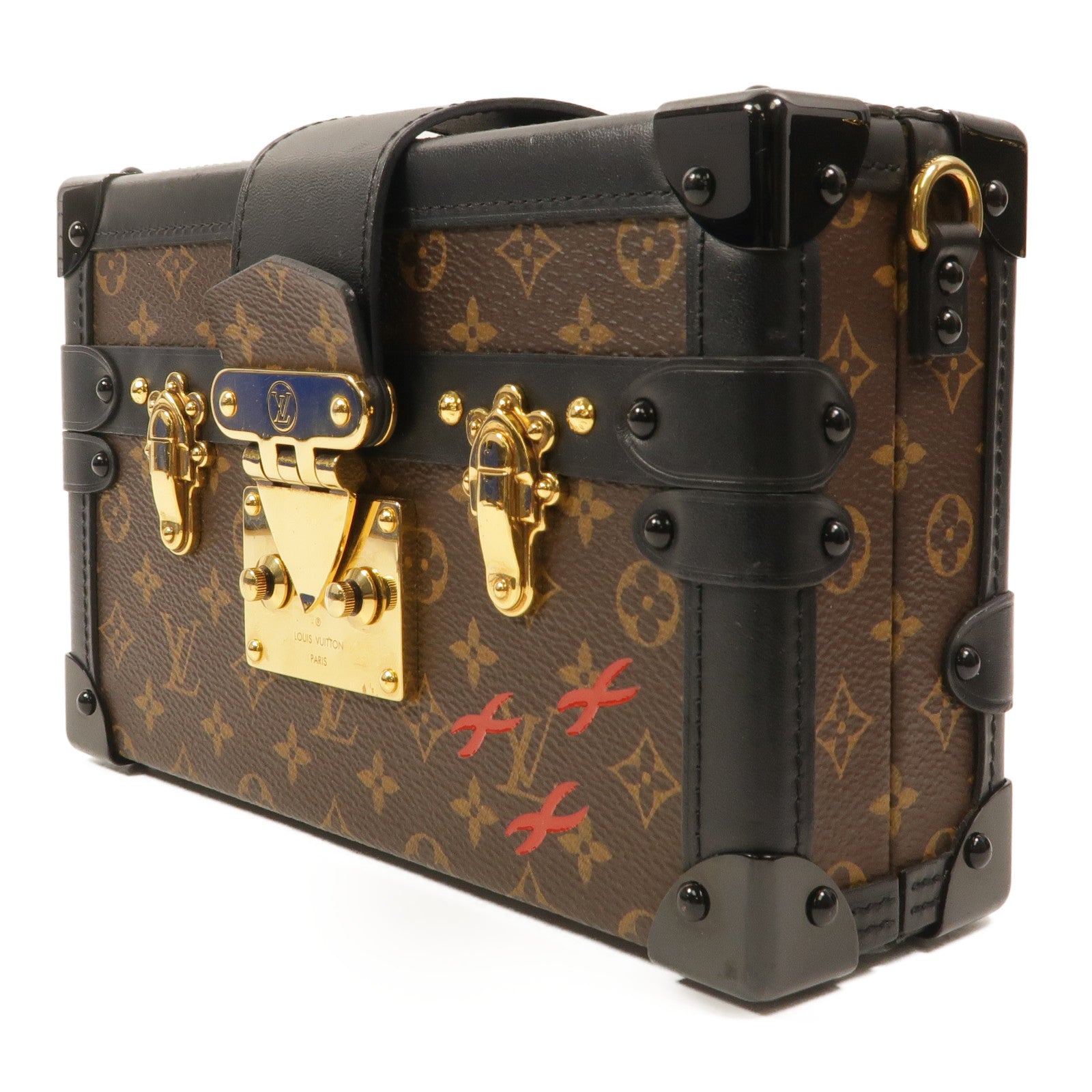 LOUIS VUITTON Monogram Petite Malle肩背袋
