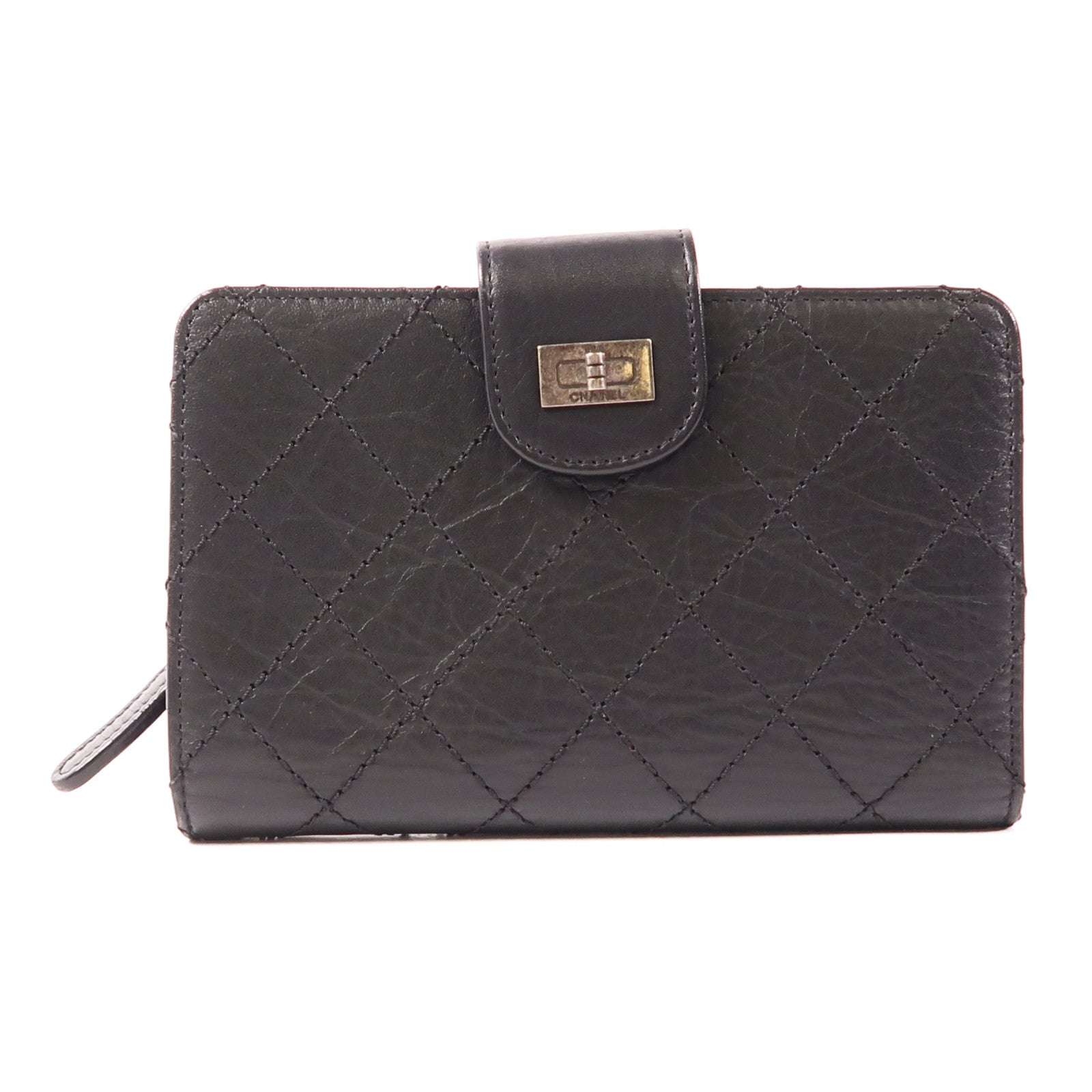 CHANEL 牛皮皮革2.55 Wallet錢包