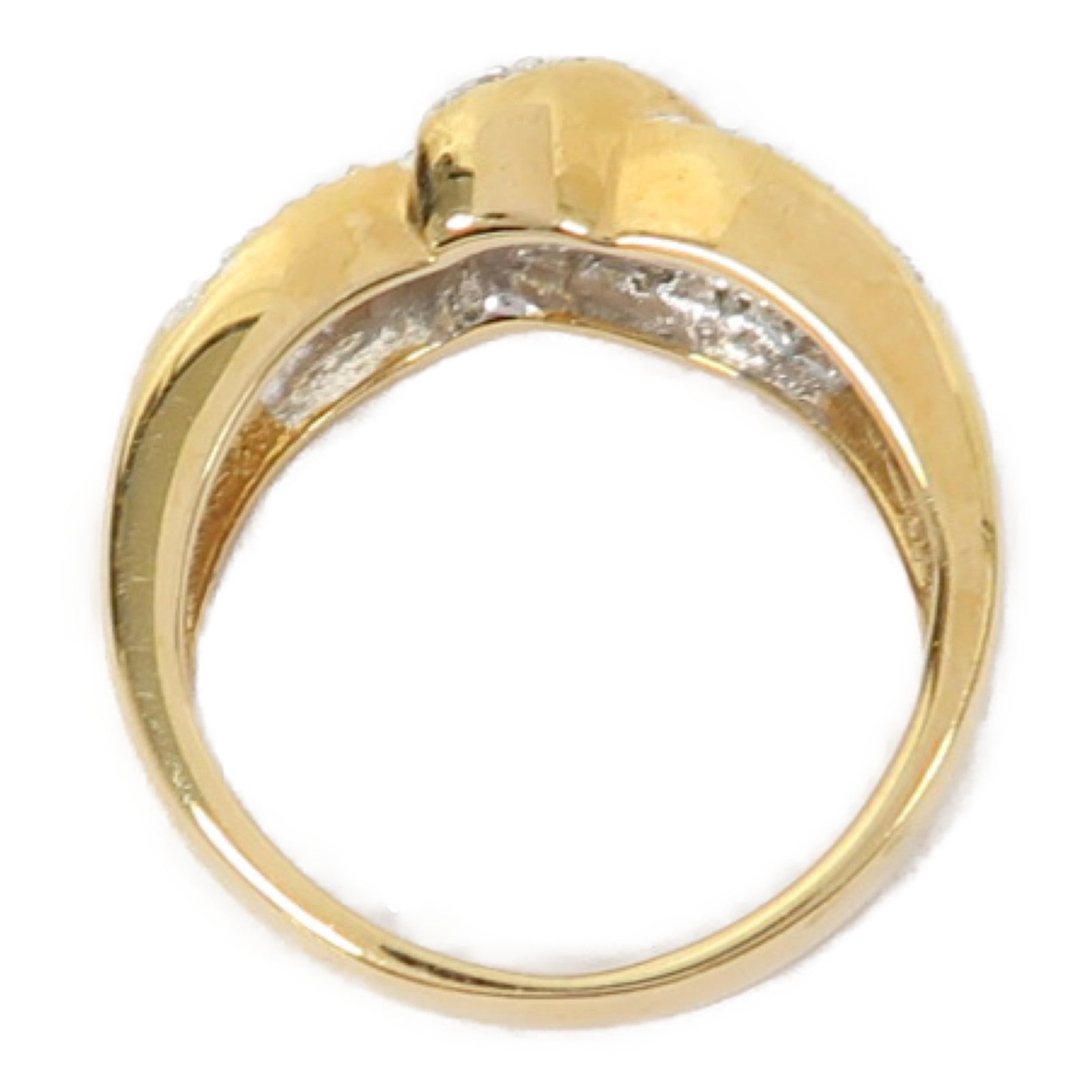 JEWELRY 【激減優惠】14K黃金Diamond Ring戒指US#3.5