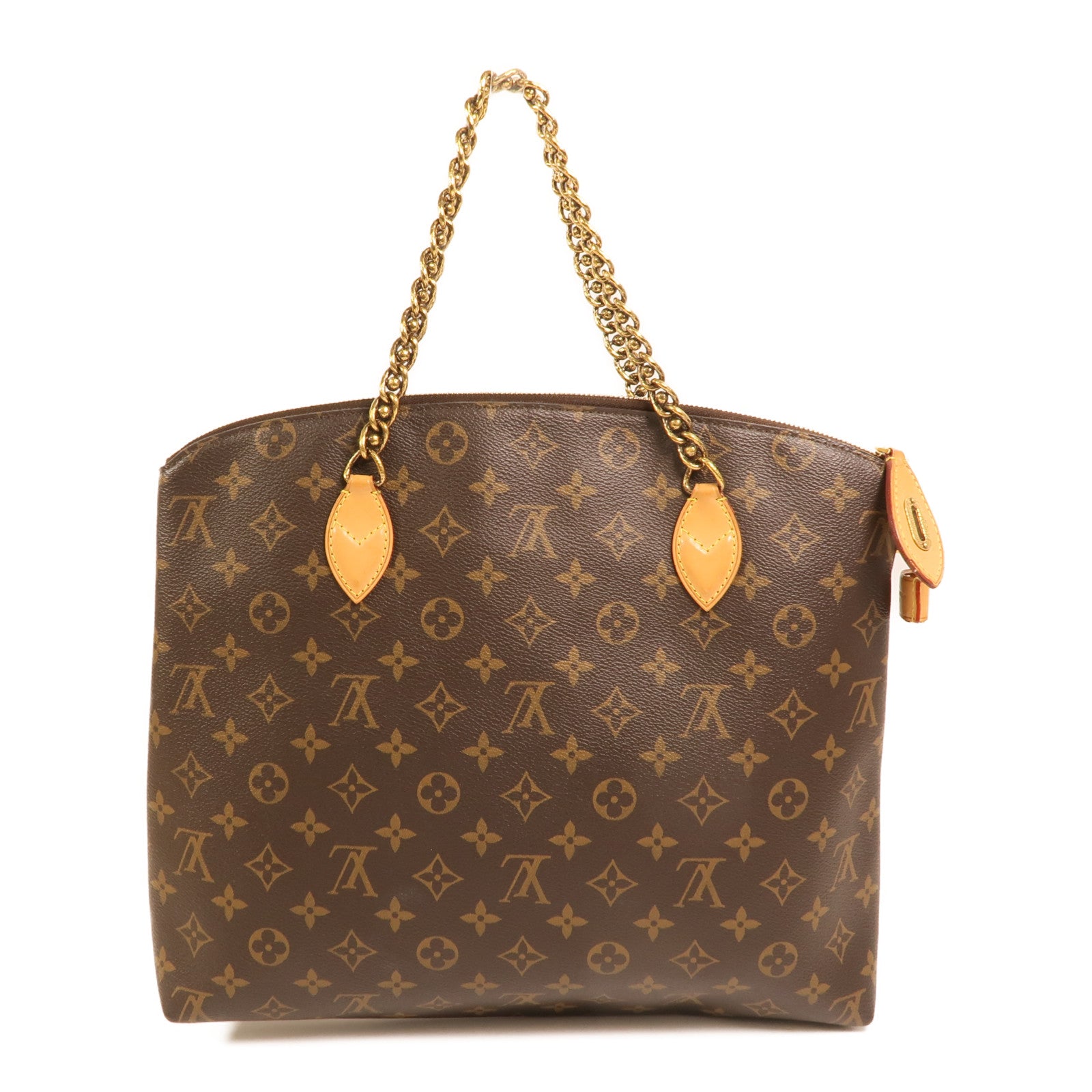 LOUIS VUITTON Monogram Lockit Chain金扣鏈帶手挽袋