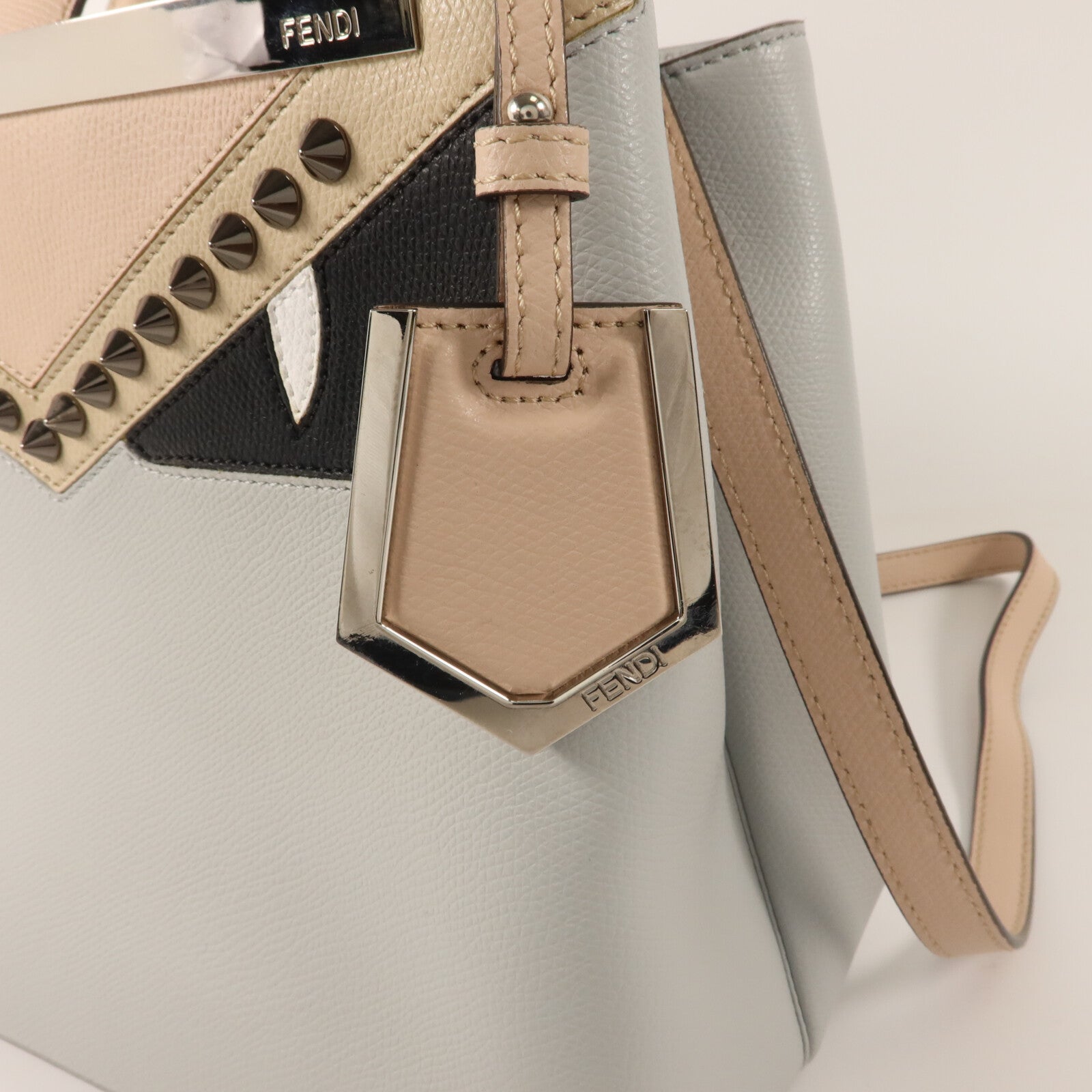 FENDI 牛皮皮革2Jours手挽肩背兩用袋