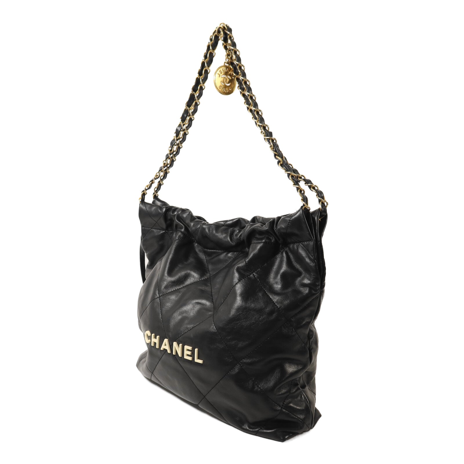 CHANEL 牛皮皮革Chanel 22 Small鏈帶肩背袋