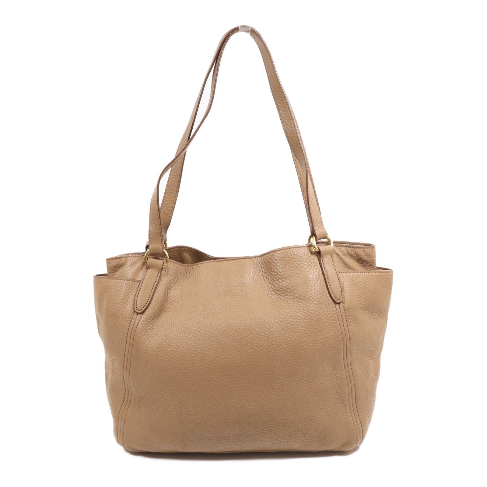 PRADA 牛皮皮革Shoulder Bag金扣肩背袋