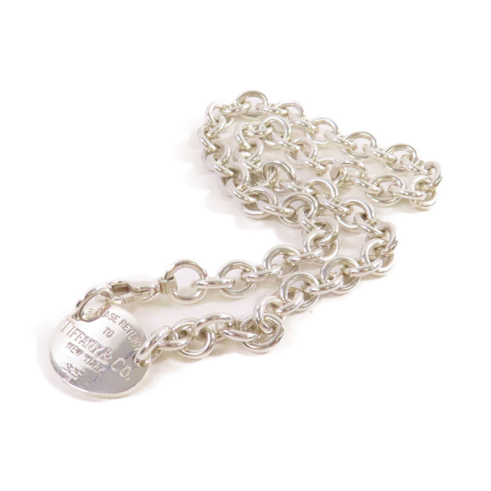 TIFFANY＆CO 925純銀Return to Tiffany Necklace項鍊