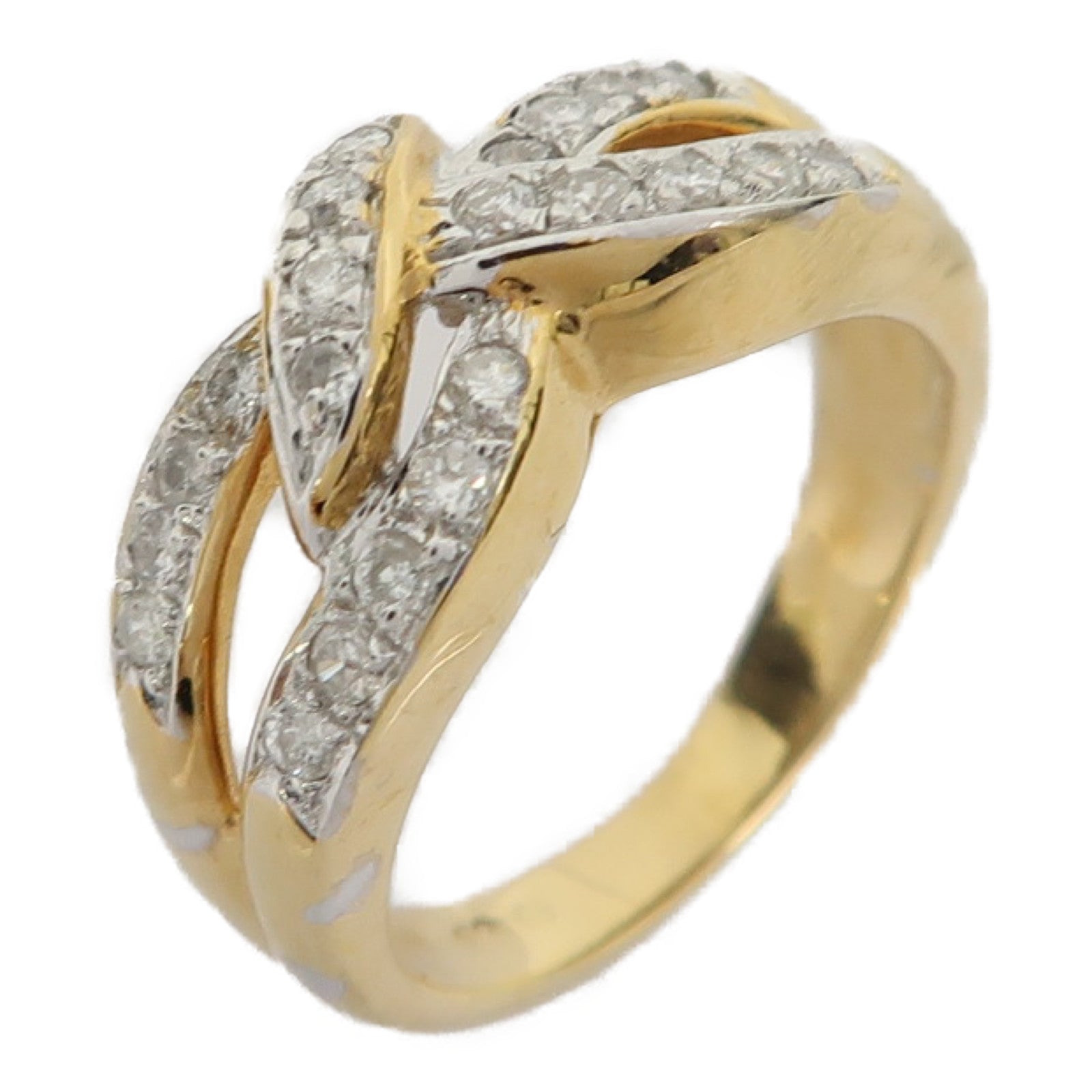 JEWELRY 【激減優惠】14K黃金Diamond Ring戒指US#3.5