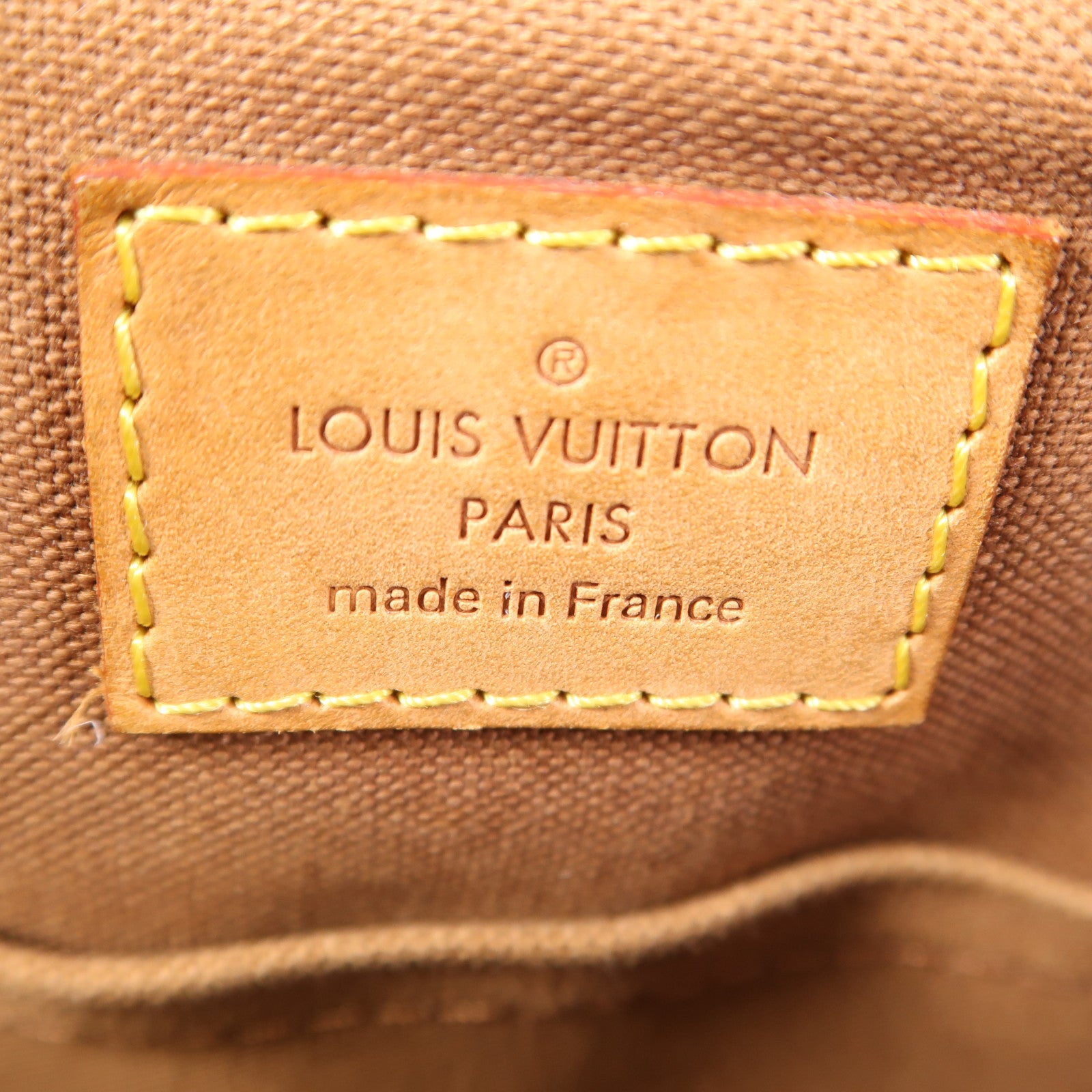 LOUIS VUITTON LV GHW Palermo PM 2 Way Shoulder Bag M40145 Monogram Brown