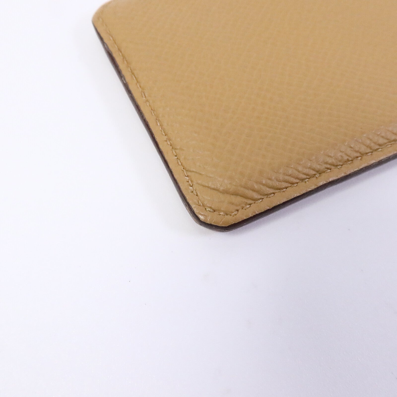 HERMES Epsom皮革City 4CC Card Holder卡片套Biscuit