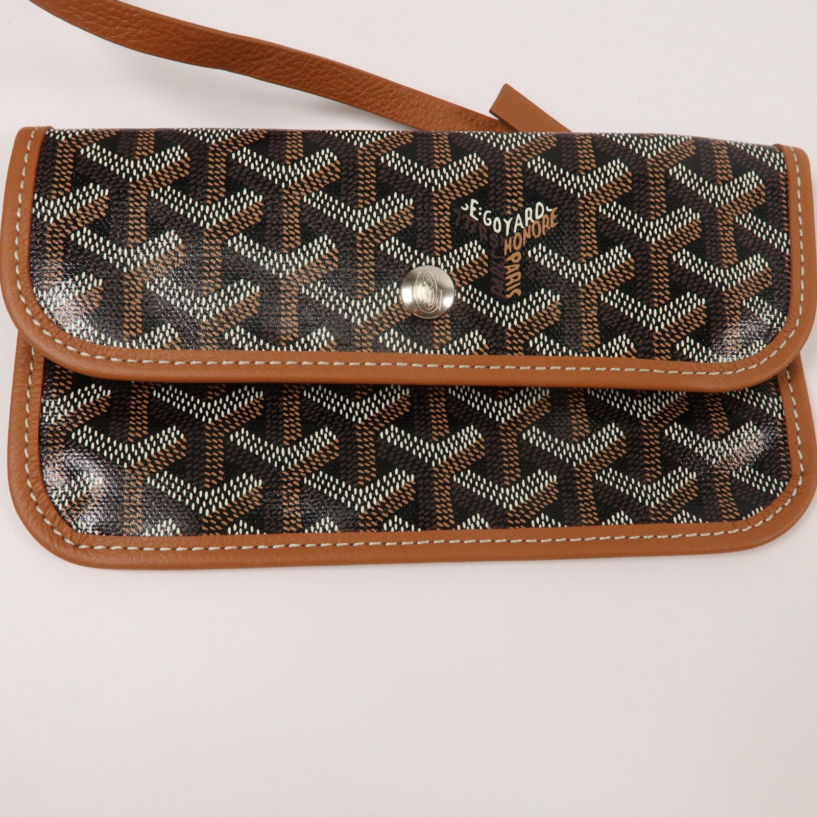 GOYARD 塗層帆布Saint Louis PM手挽袋