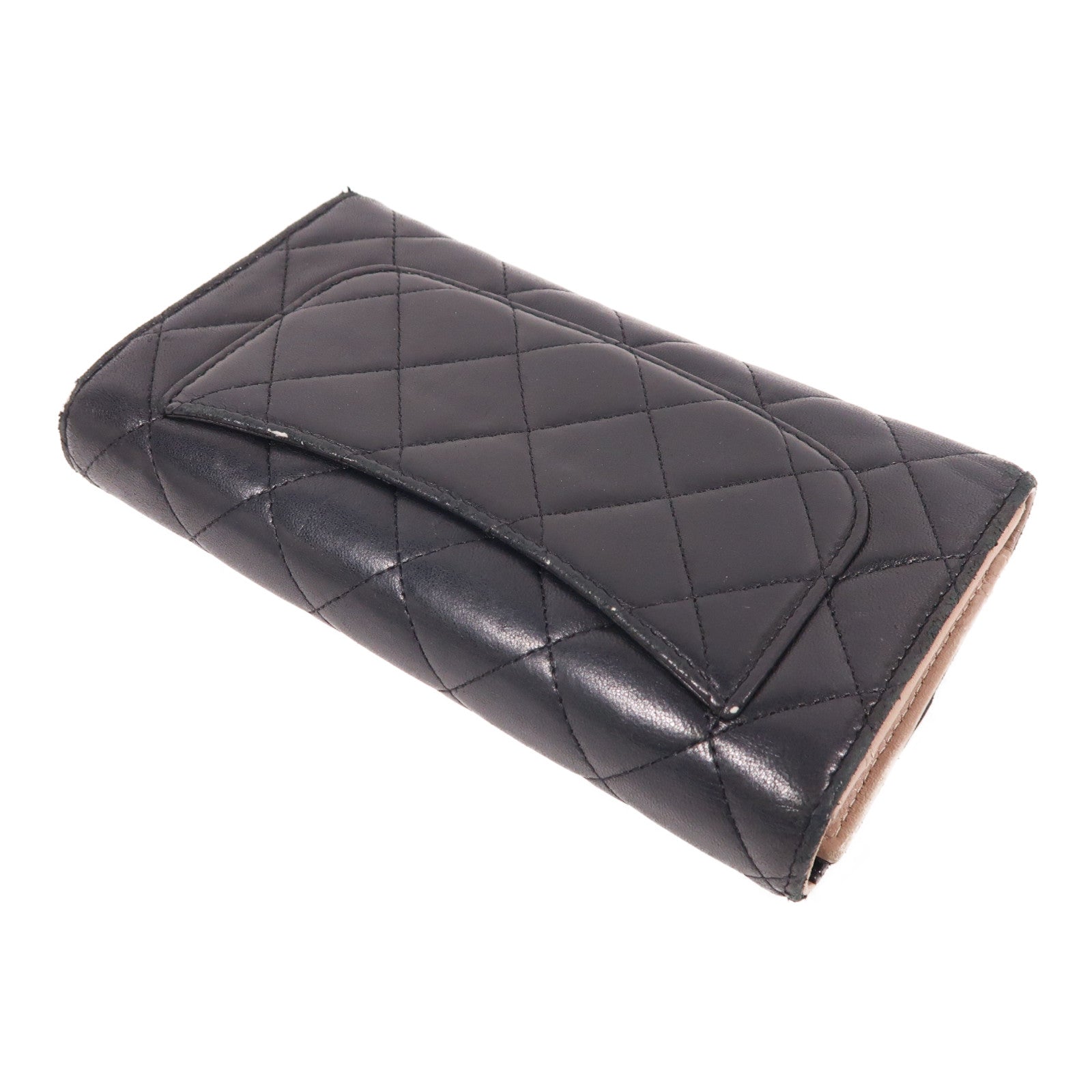 CHANEL 羊皮皮革Long Wallet長錢包