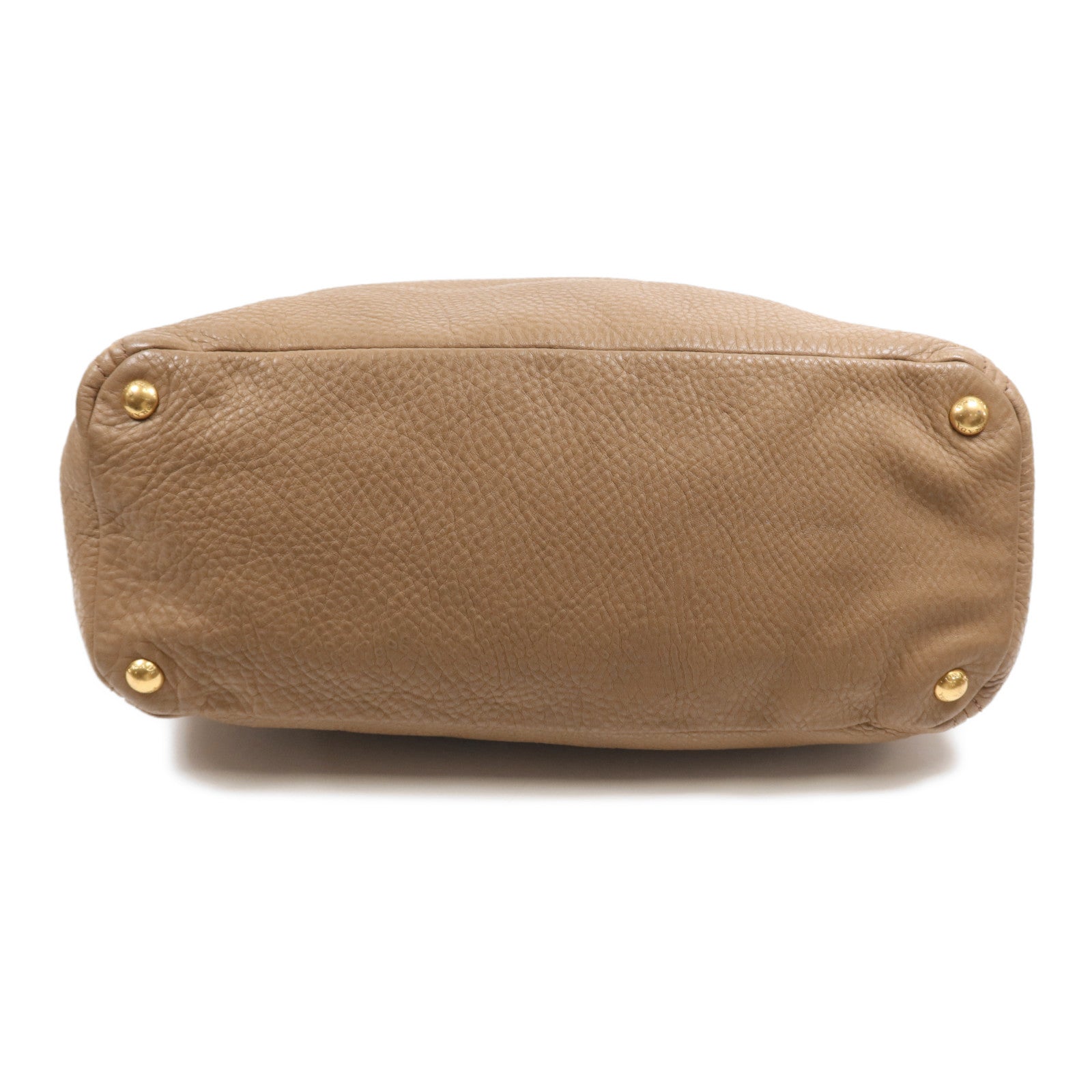 PRADA 牛皮皮革Shoulder Bag金扣肩背袋