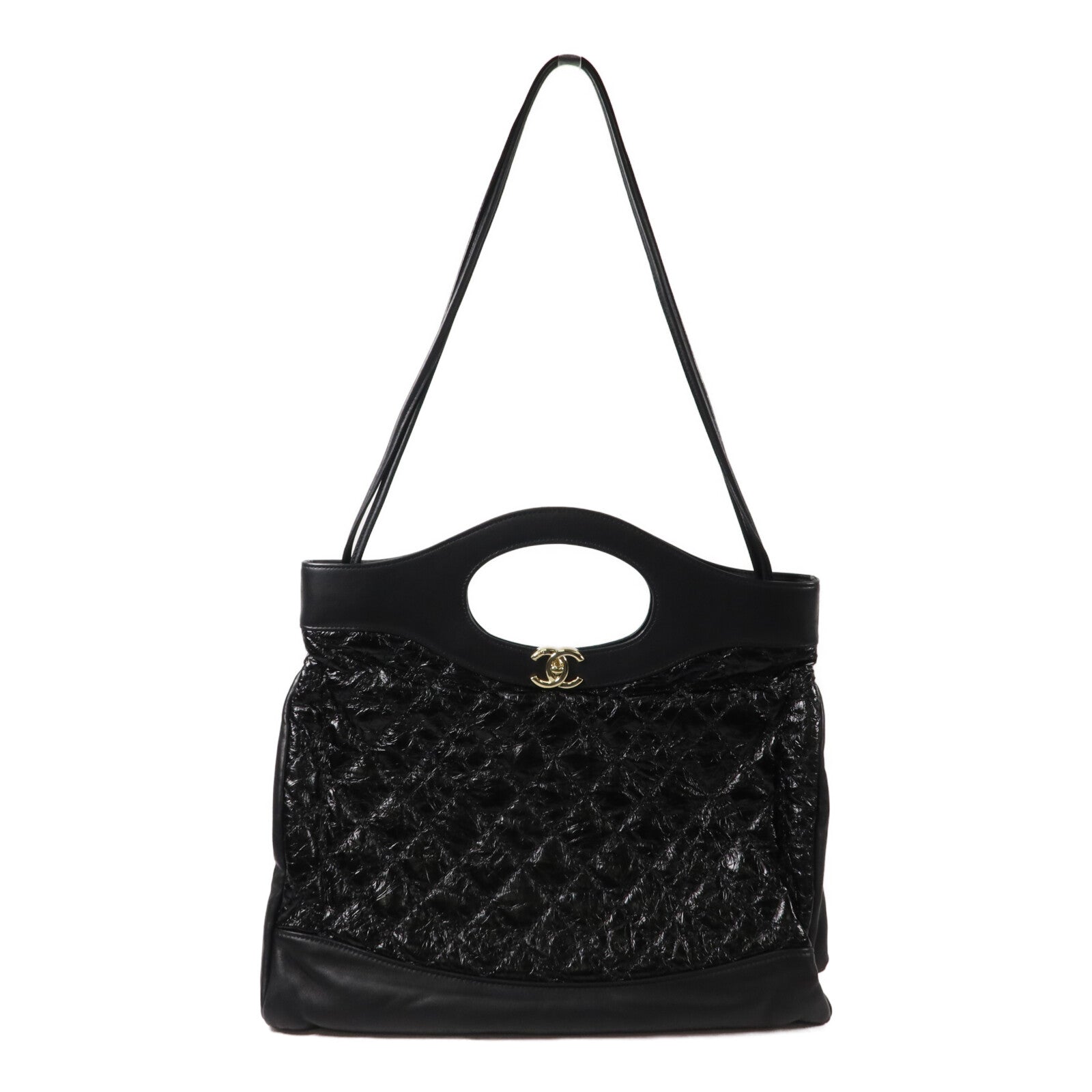 CHANEL 牛皮皮革Chanel 31 Large手挽肩背兩用袋