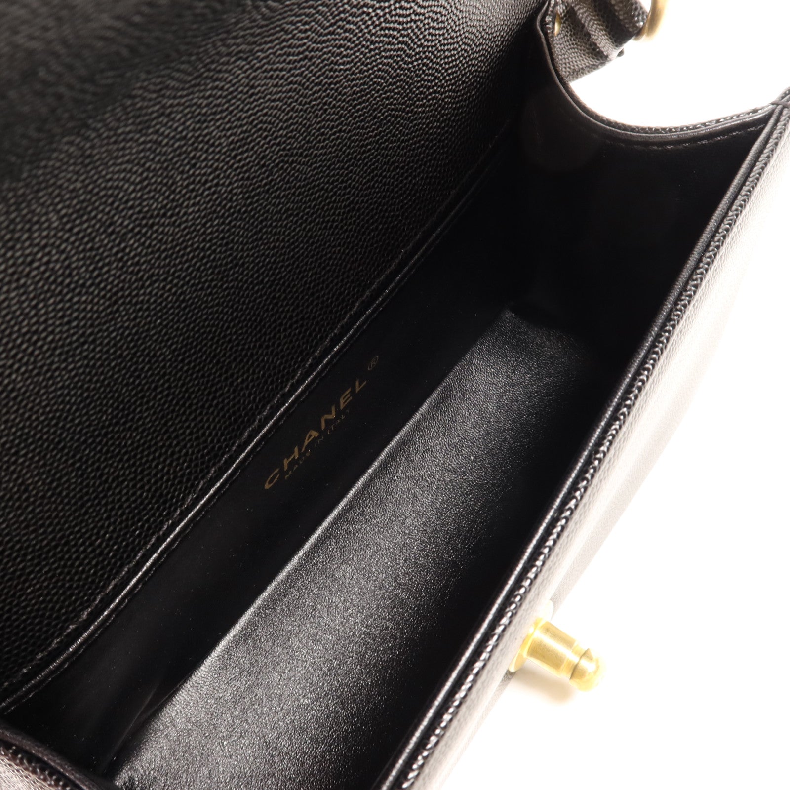 CHANEL 牛皮皮革Boy 20金扣鏈帶肩背袋