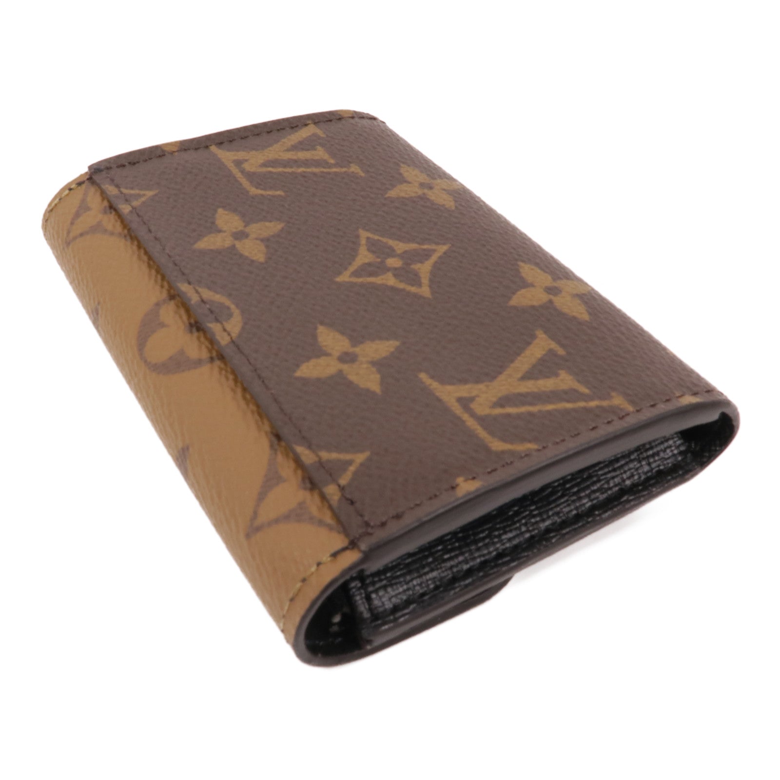 LOUIS VUITTON Monogram Reverse Rosalie Coin Purse金扣零錢包