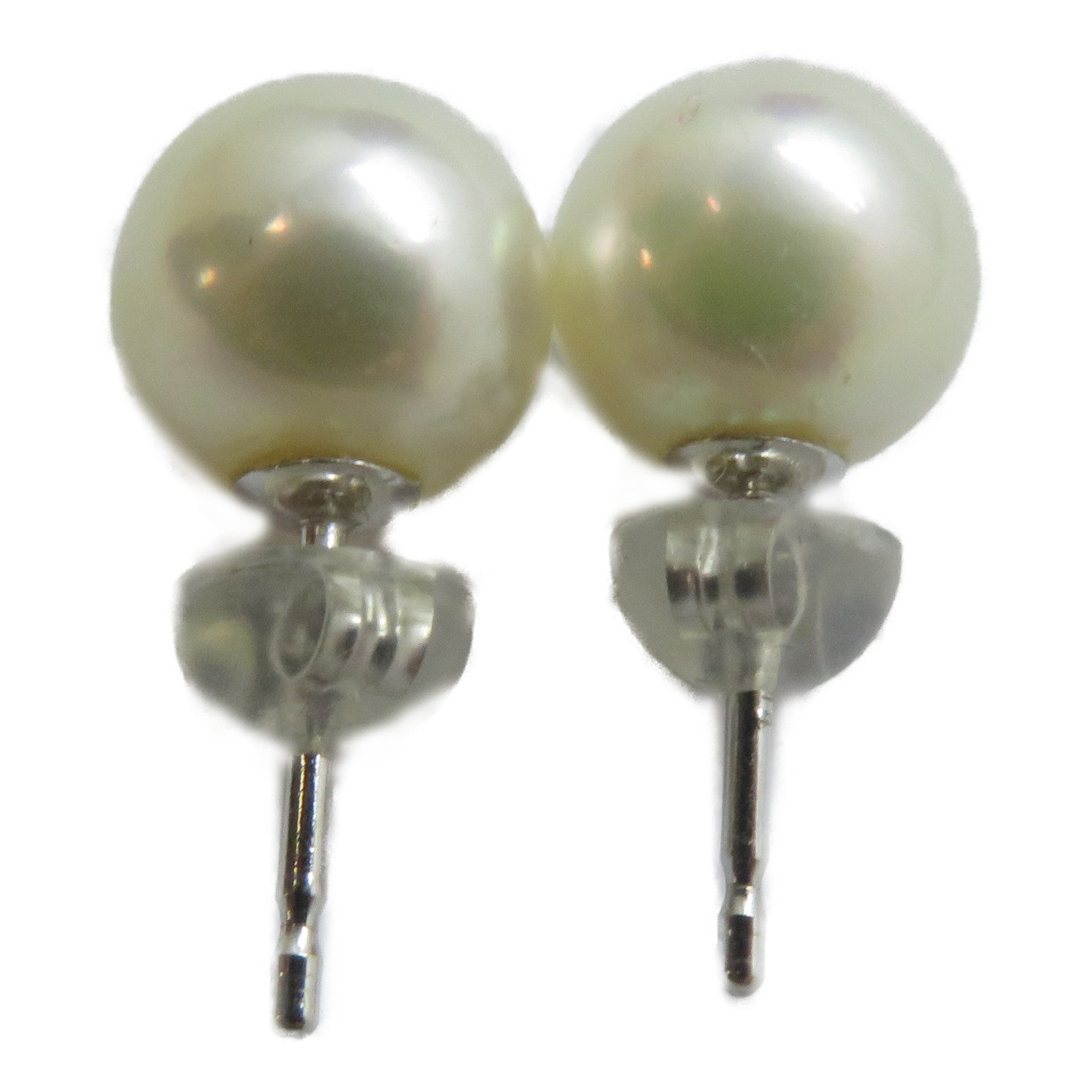 JEWELRY 18K白金Pearl Earrings珍珠耳環