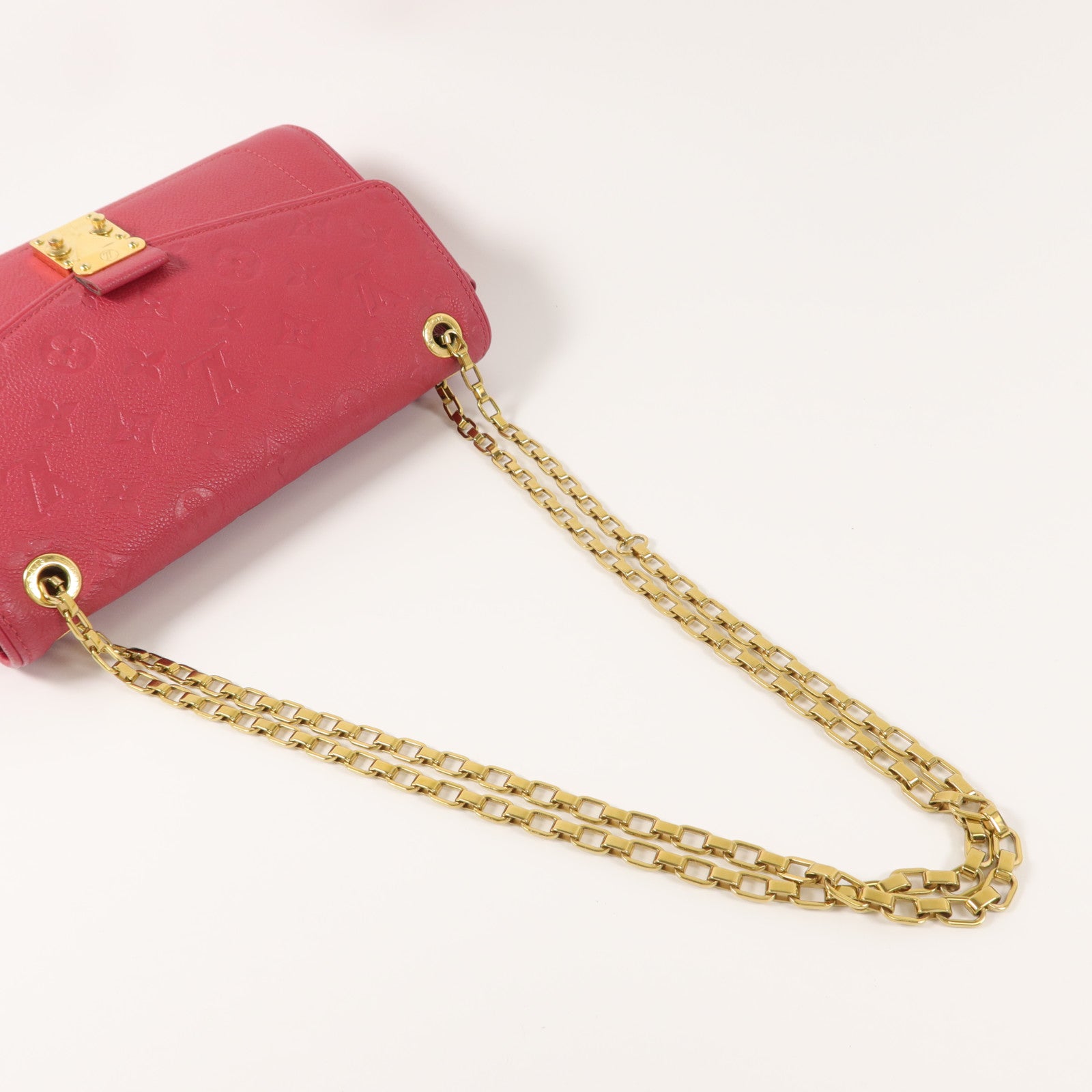 LOUIS VUITTON Monogram Empreinte Saint Germain PM鏈帶肩背袋