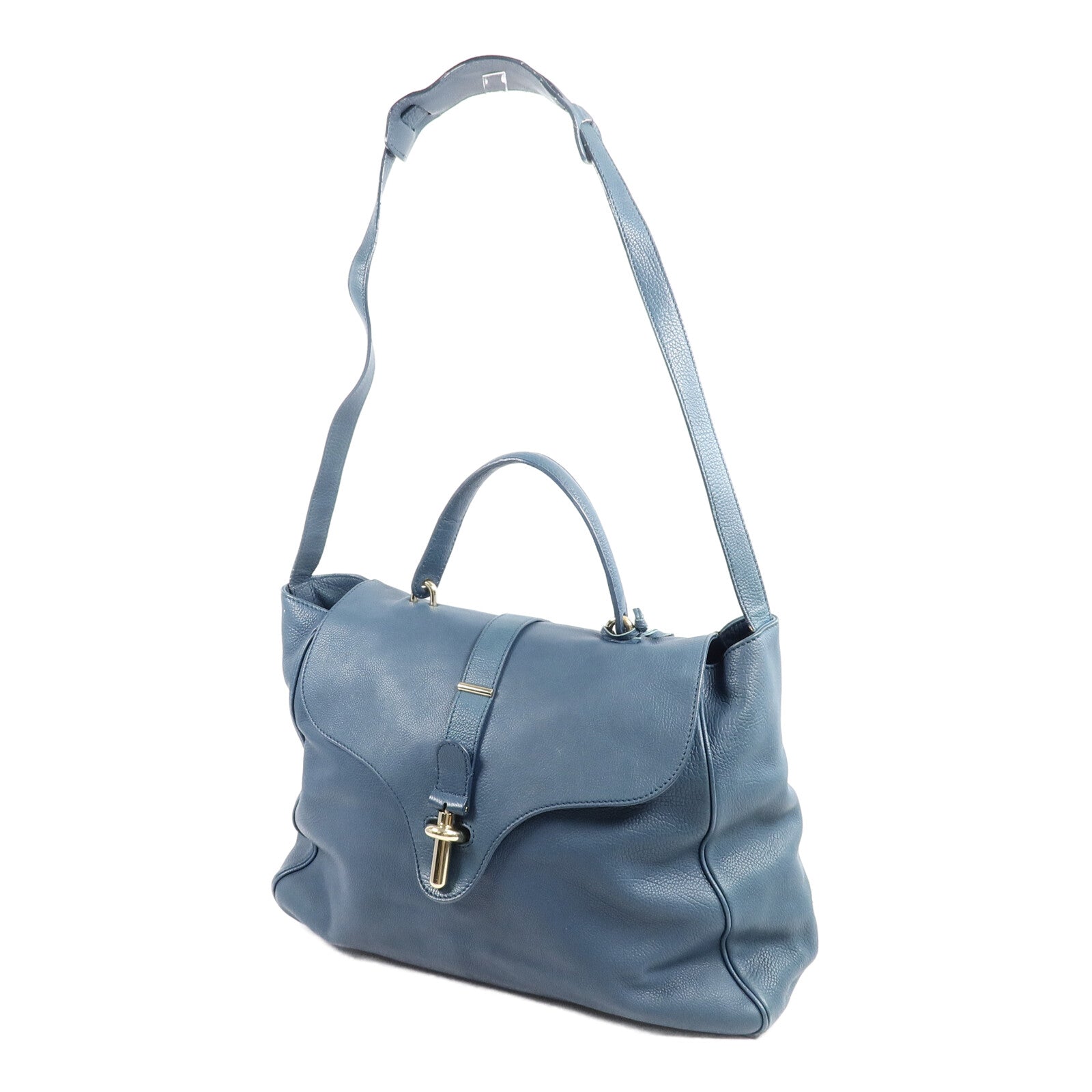 BALENCIAGA 牛皮皮革Tube GM Bag手挽肩背兩用袋