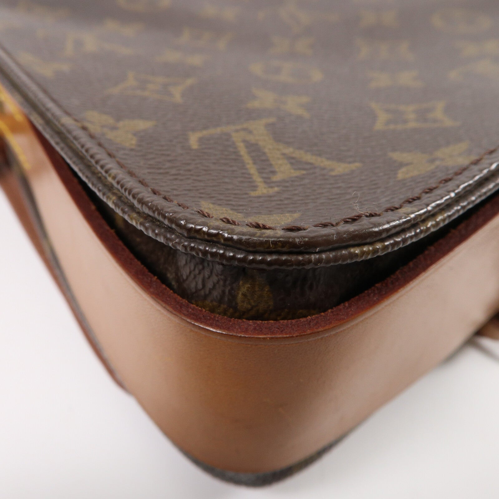 LOUIS VUITTON Monogram Cartouchiere MM肩背袋