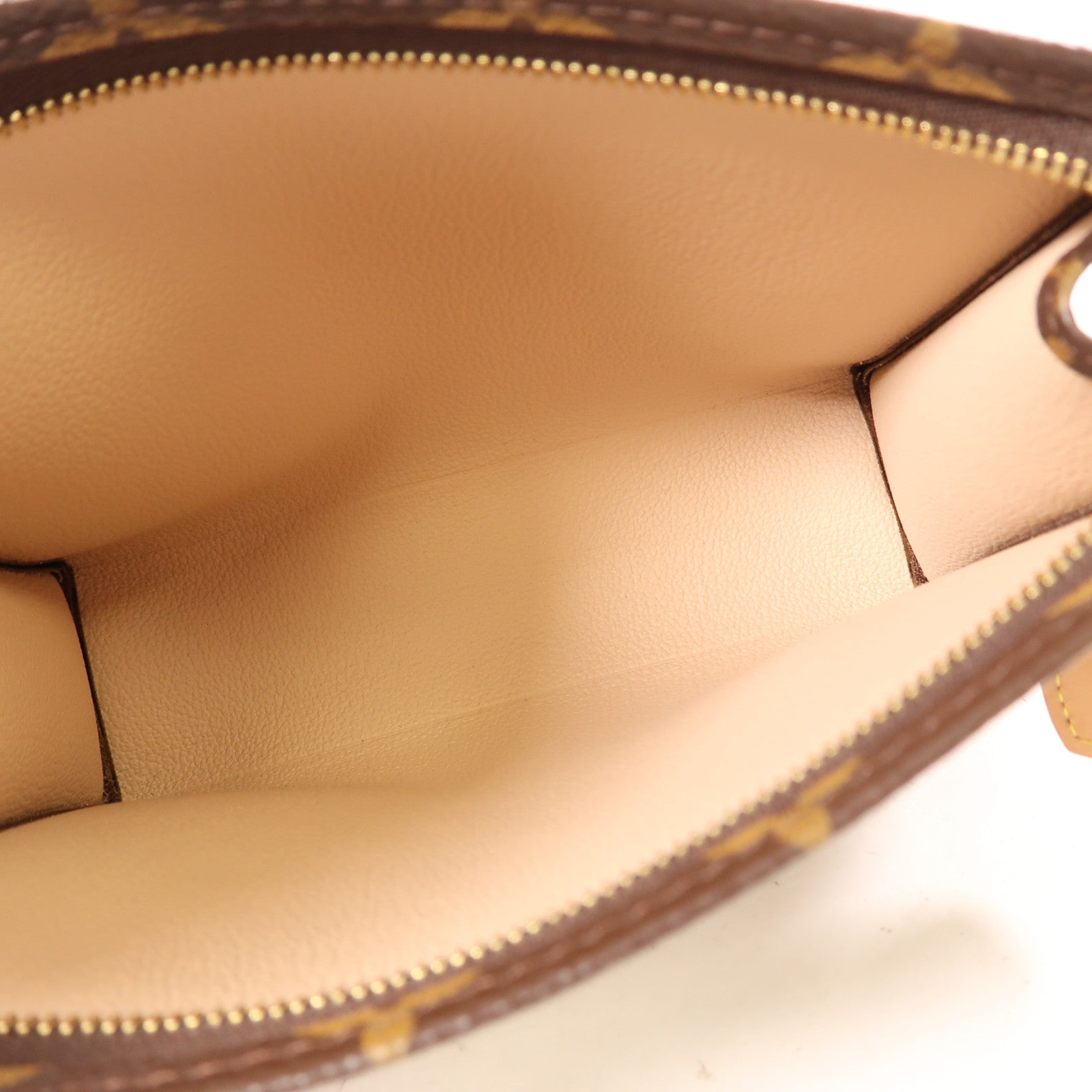 LOUIS VUITTON Monogram Toiletry Pouch 19金扣手拿包棕色