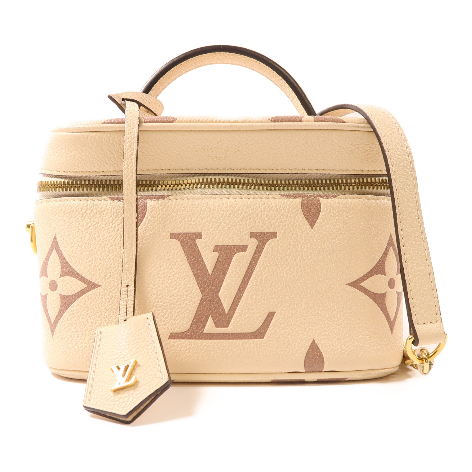 LOUIS VUITTON LV GHW Vanity PM 2 Way Shoulder Bag M45599 Monogram Empreinte