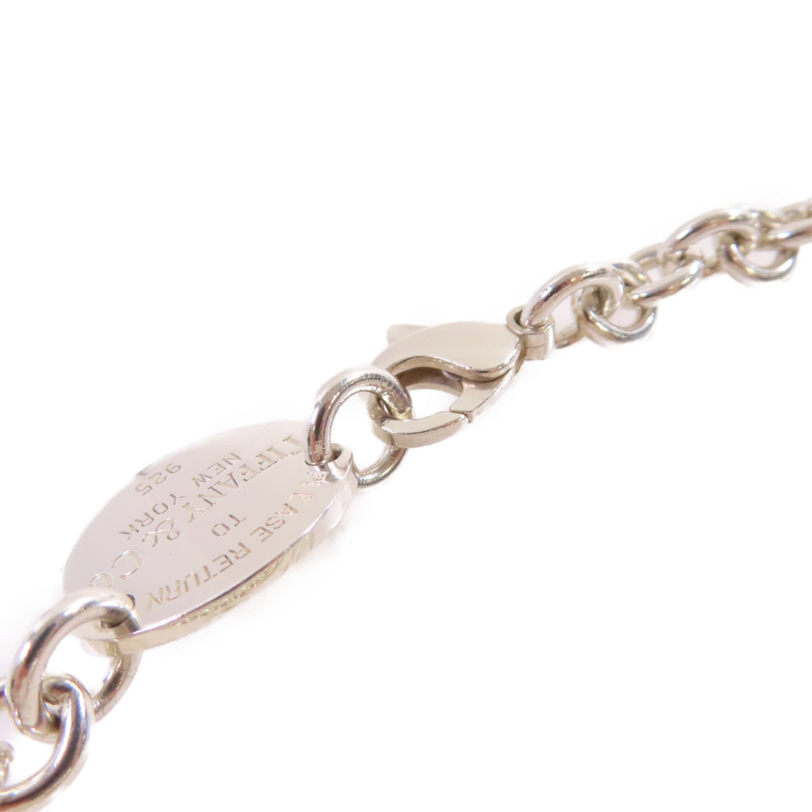 TIFFANY＆CO 925純銀Return to Tiffany Necklace項鍊