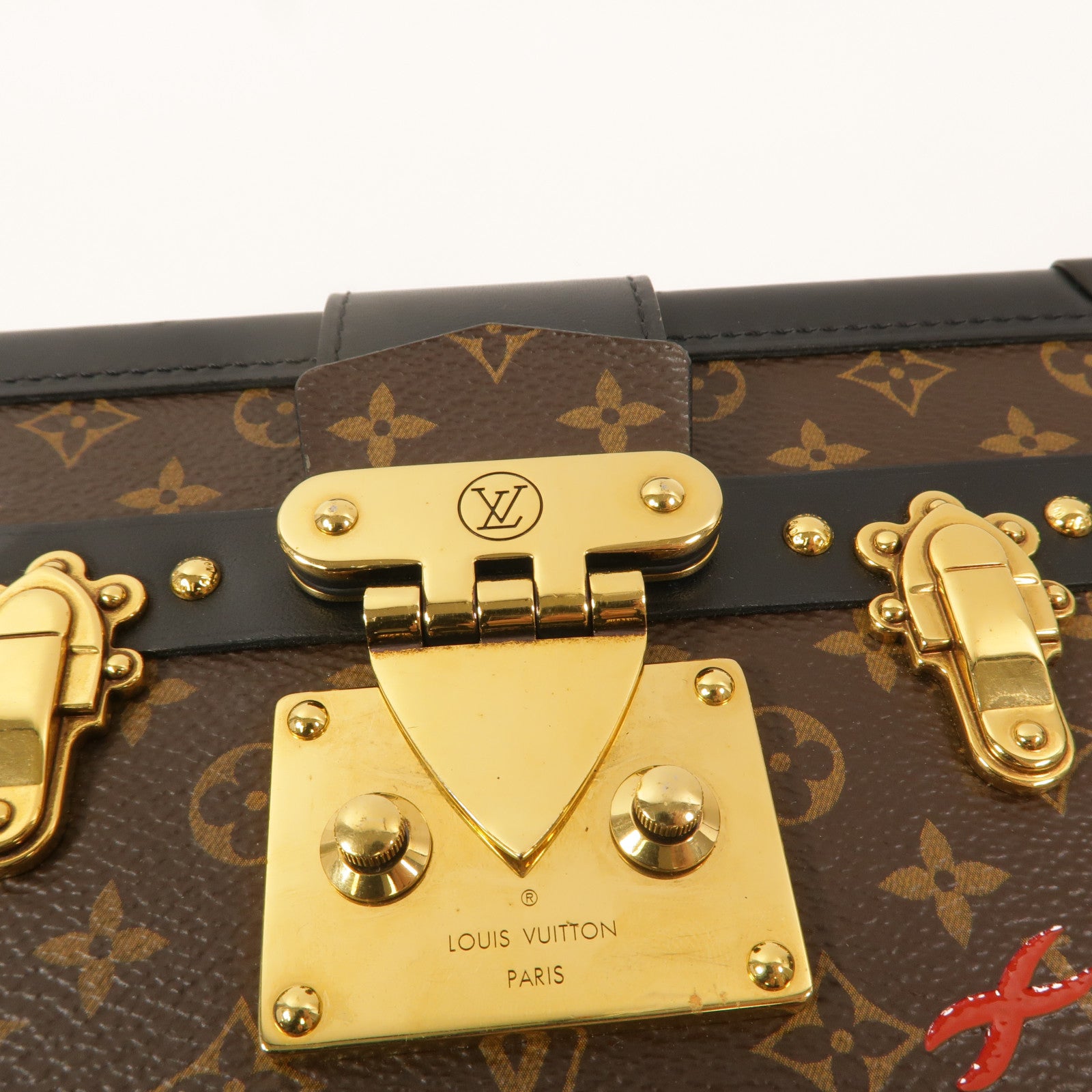 LOUIS VUITTON Monogram Petite Malle肩背袋