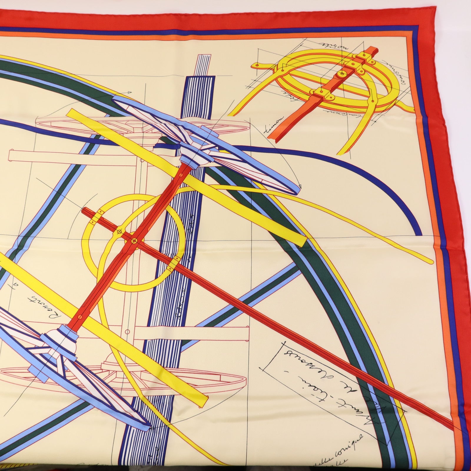 HERMES 絲質Scarf 140X140絲巾