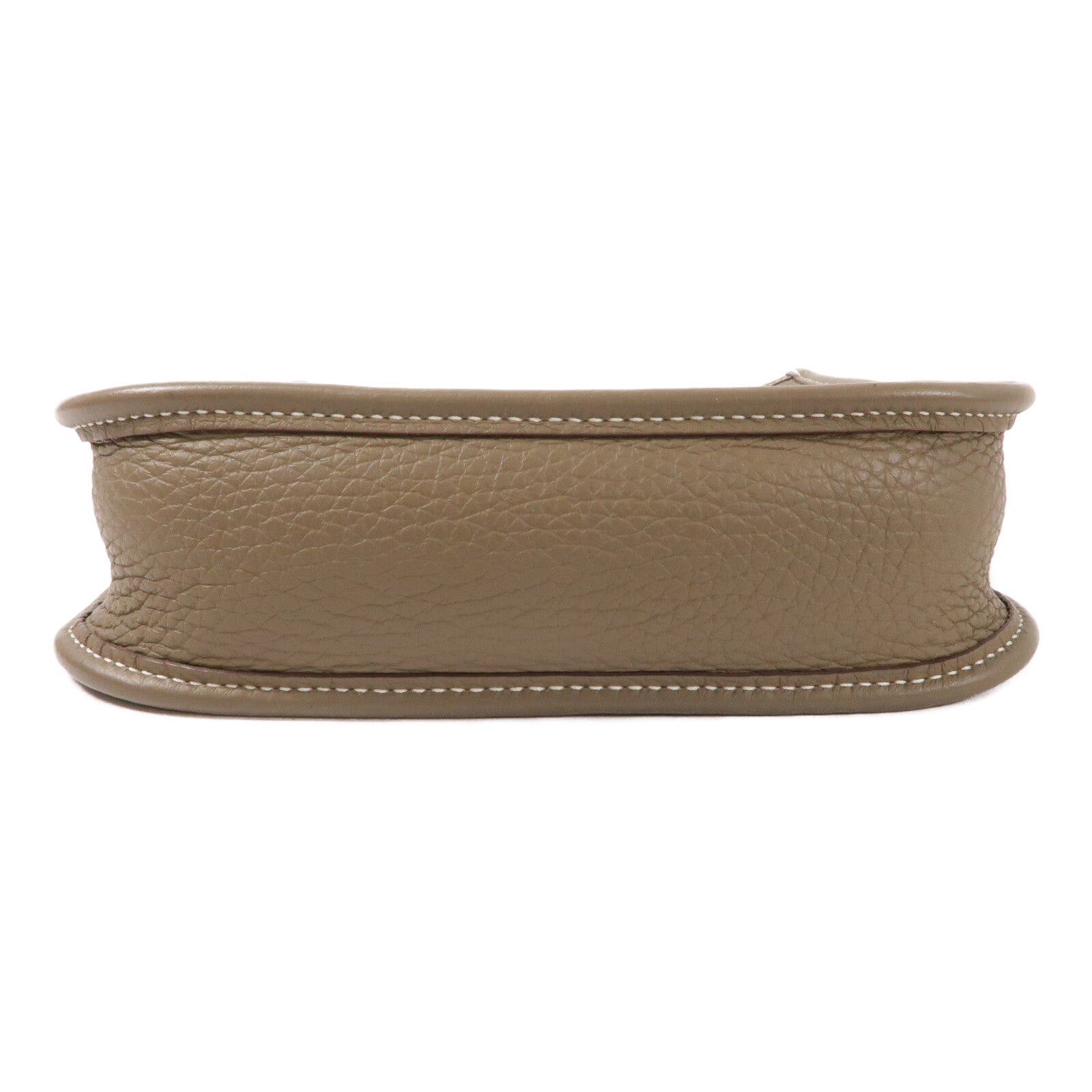 HERMES Clemence皮革Evelyne TPM肩背袋Etoupe