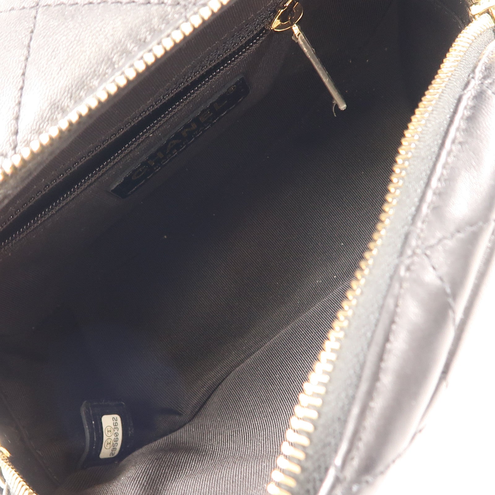 CHANEL 【激減優惠】牛皮皮革2 Way Chain Shoulder金扣手挽肩背兩用袋