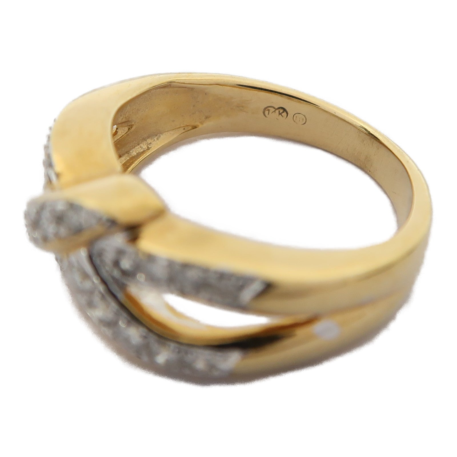 JEWELRY 【激減優惠】14K黃金Diamond Ring戒指US#3.5