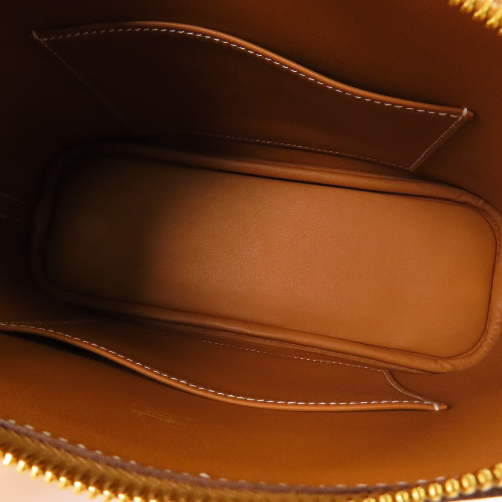 HERMES Epsom皮革Bolide 1923 Desordre 25金扣手挽肩背兩用袋37 Gold