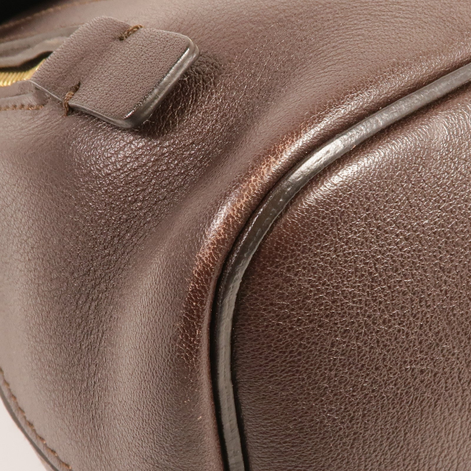 Chloe 牛皮皮革/麂皮皮革Faye Backpack金扣背包肩背兩用袋